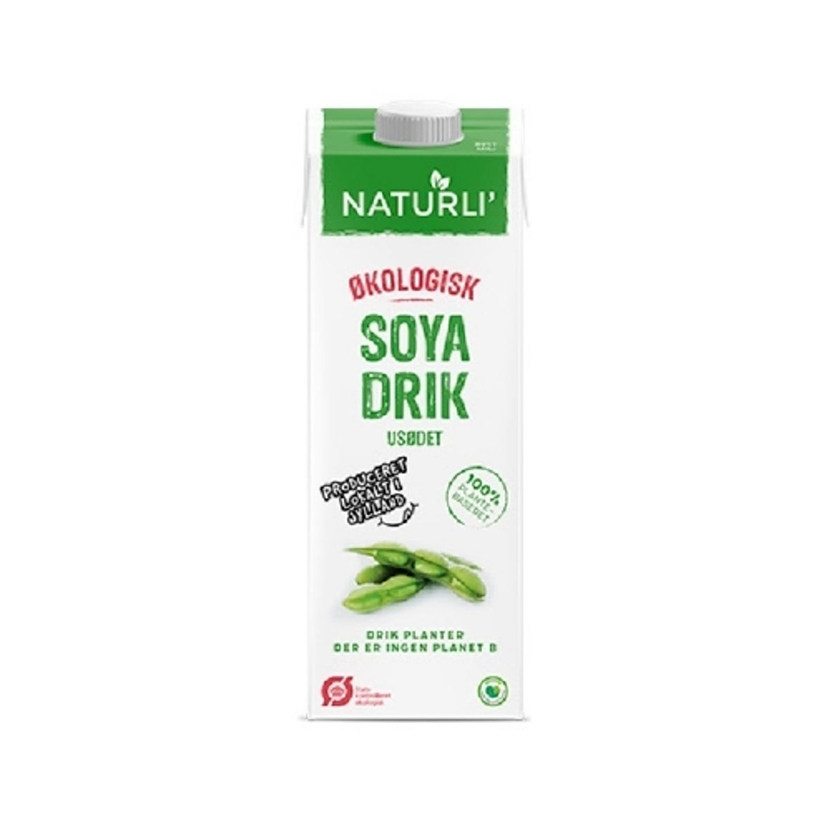 Sojadrik sukkerfri Økologisk - 1 liter - Naturli