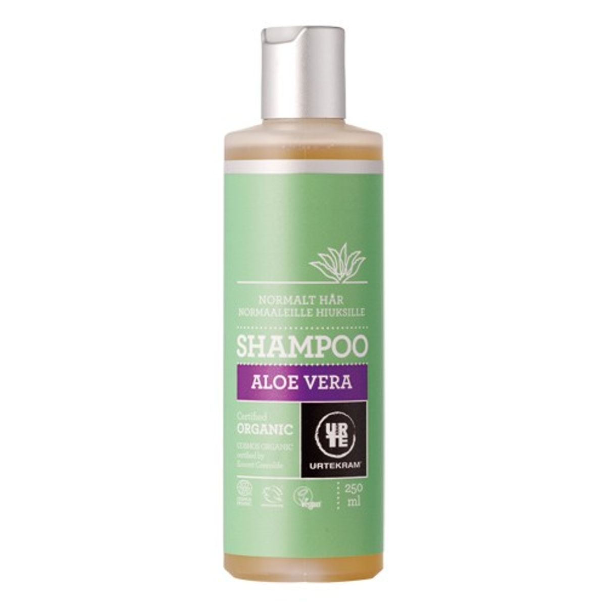 Shampoo til normalt hår Aloe Vera Økologisk - 250 ml - Urtekram