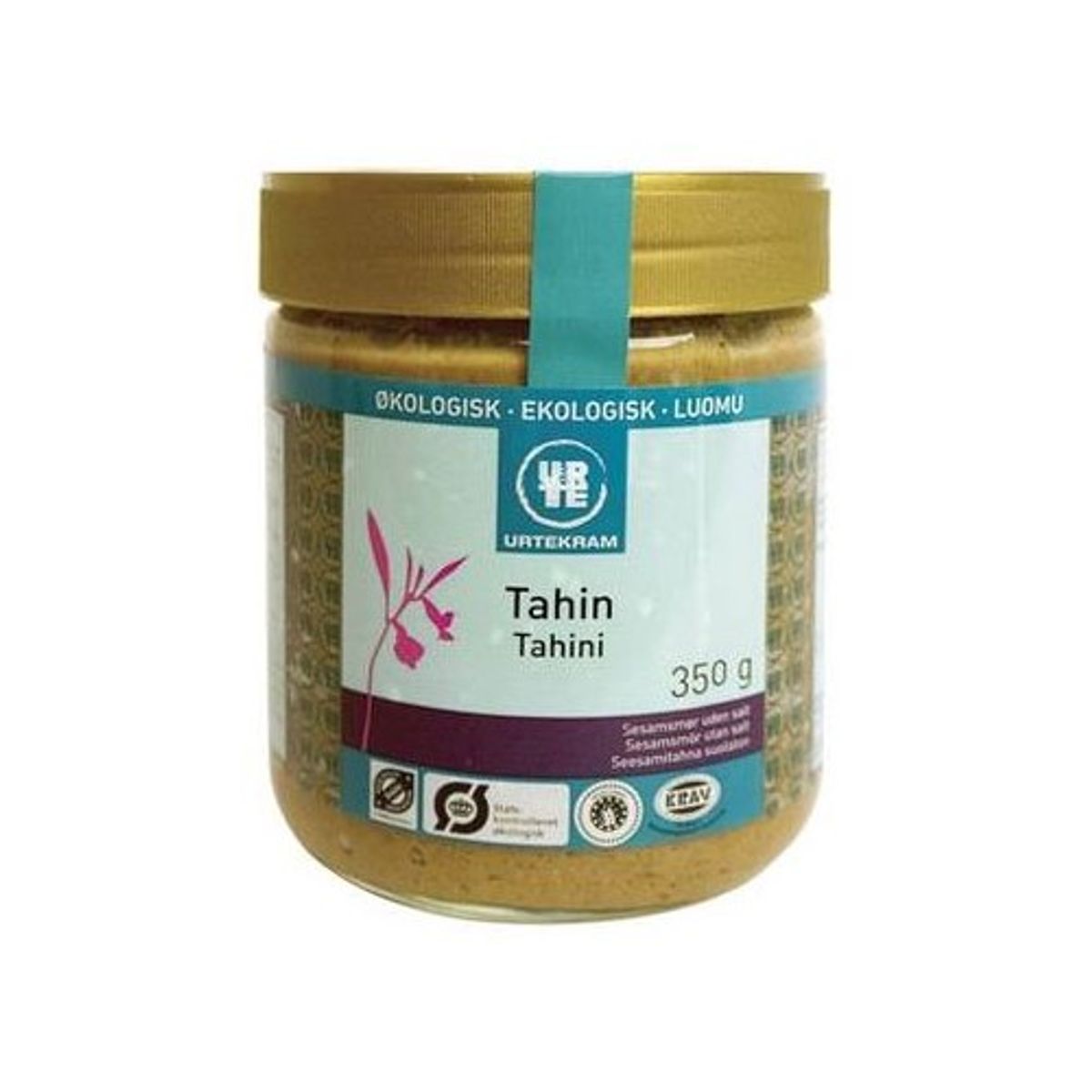 Tahin Uden Salt Økologisk - 350 gr - Urtekram