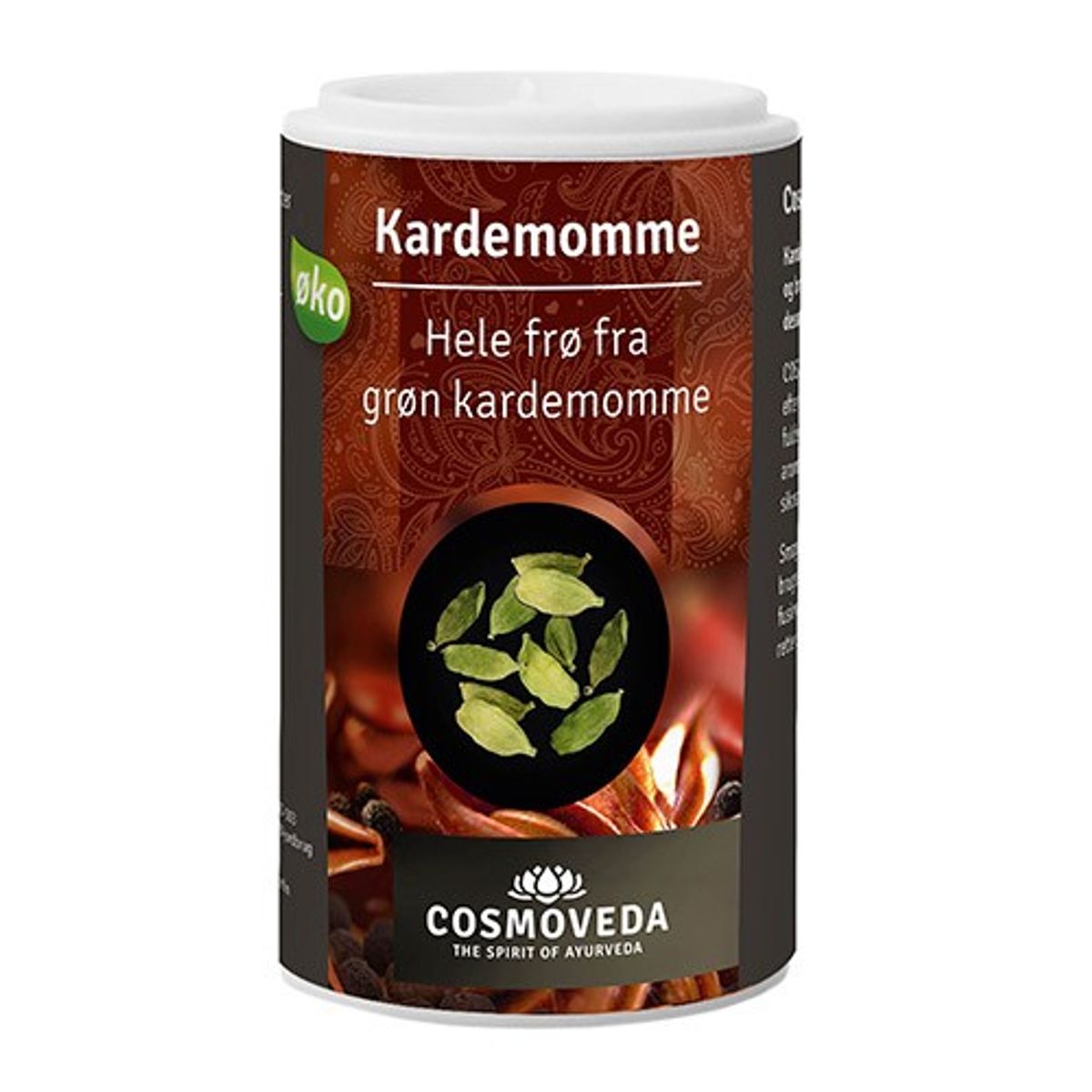 Kardemomme hele Økologisk - 20 gram - Cosmoveda