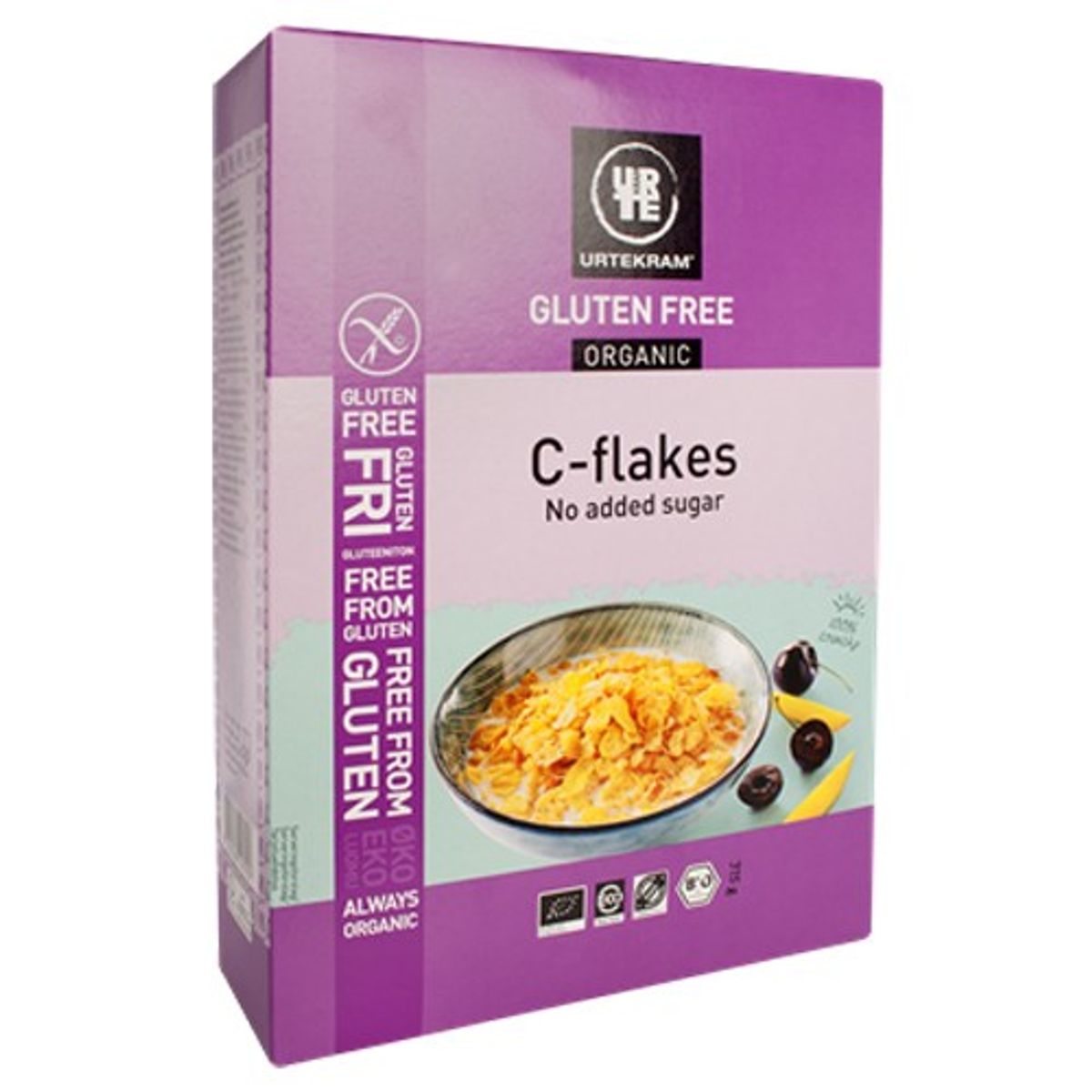 Cornflakes C flakes Økologisk- 375 gr - Urtekram