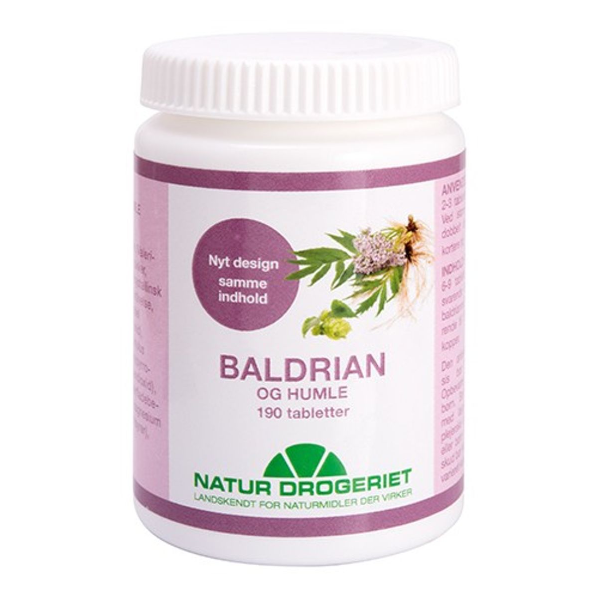 Baldrian & Humle - 190 tab - Natur-Drogeriet