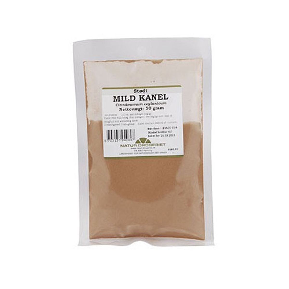 Kanel mild stødt Ceylon - 50 gr - Natur Drogeriet