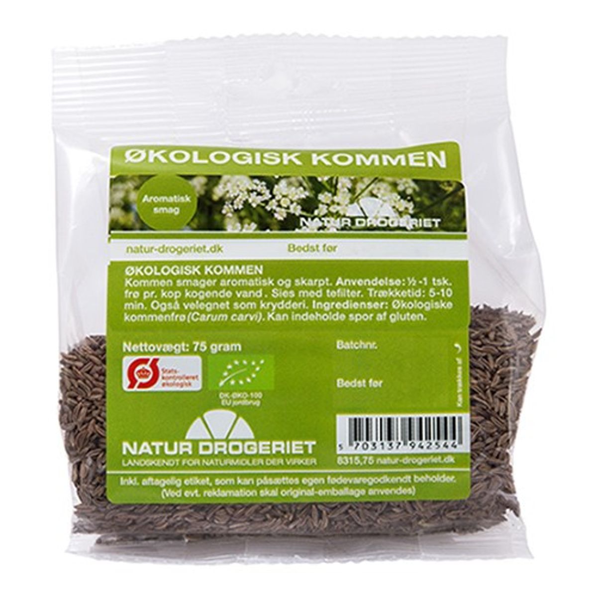 Kommen Økologisk- 75 gr - Natur Drogeriet