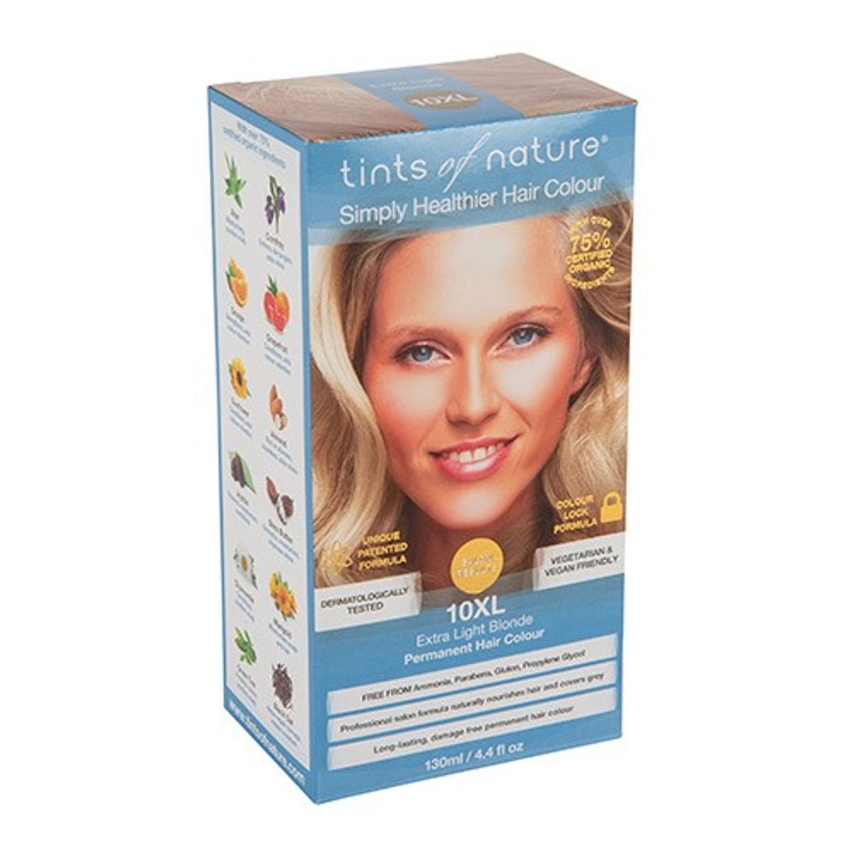 Hårfarve 10 XL Extra light Blond - 130 ml - Tints of Nature