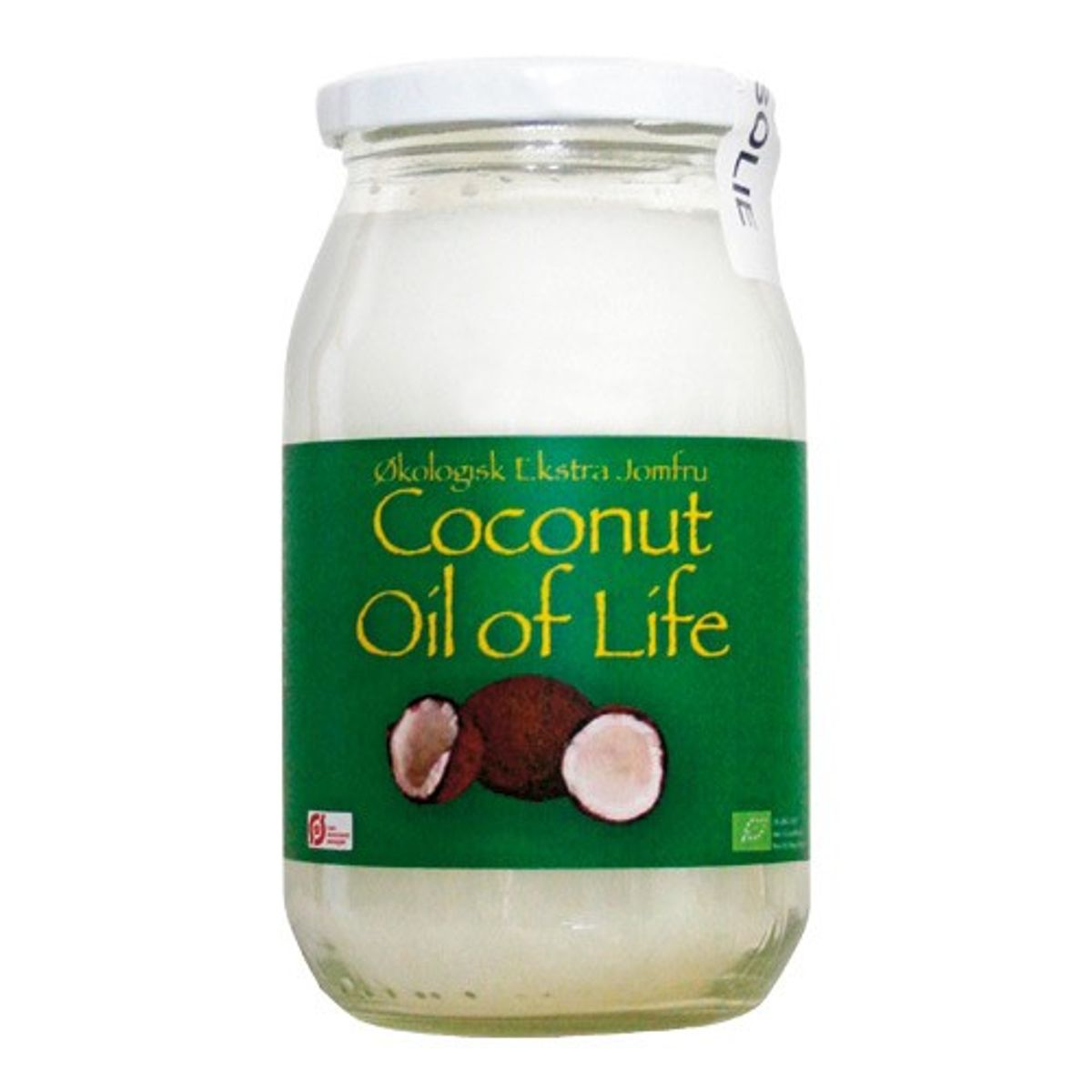 Kokosolie Ren jomfru Oil of life Økologisk- 500 ml - Oil of life