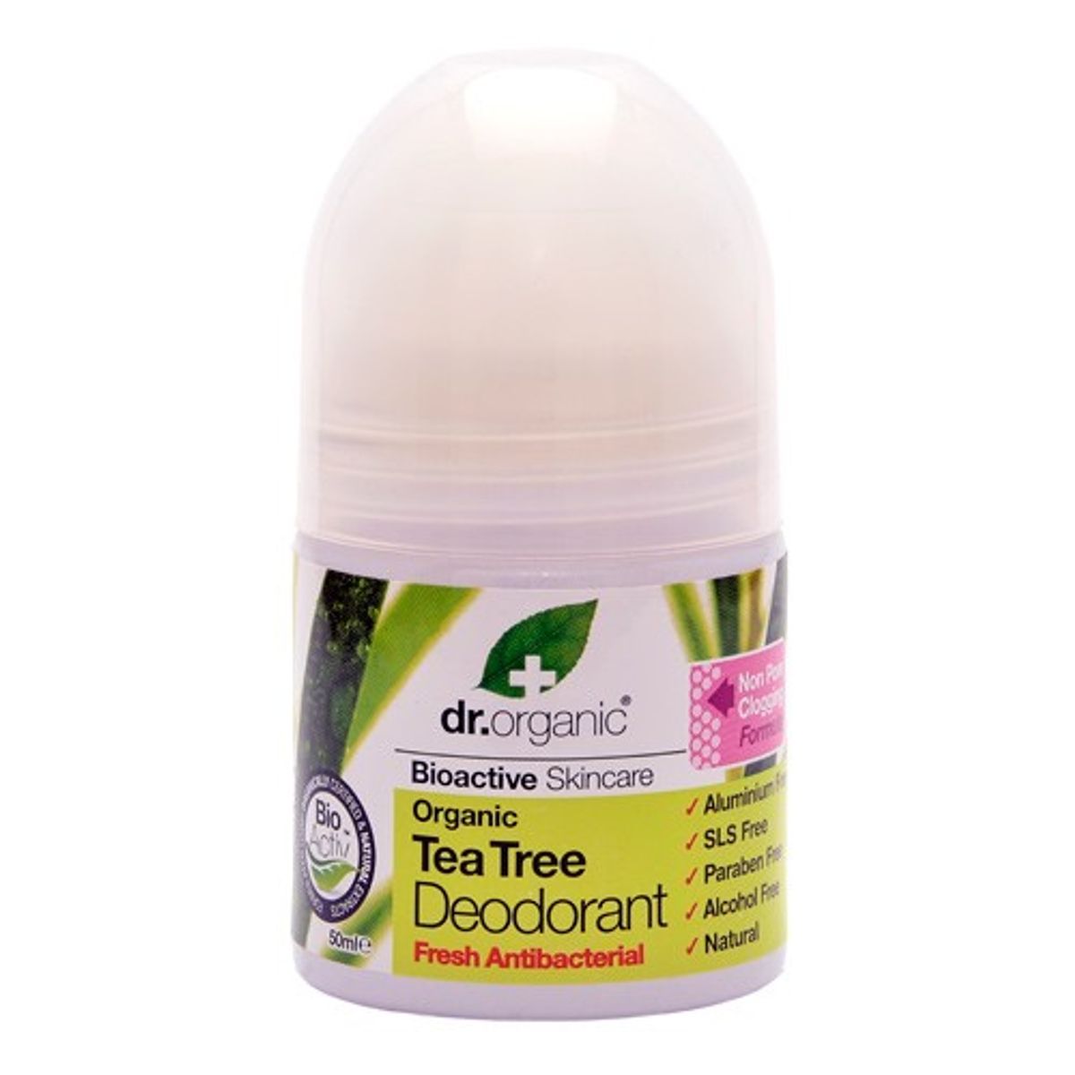 Deo roll on, Tea Tree - 50 ml - Dr. Organic