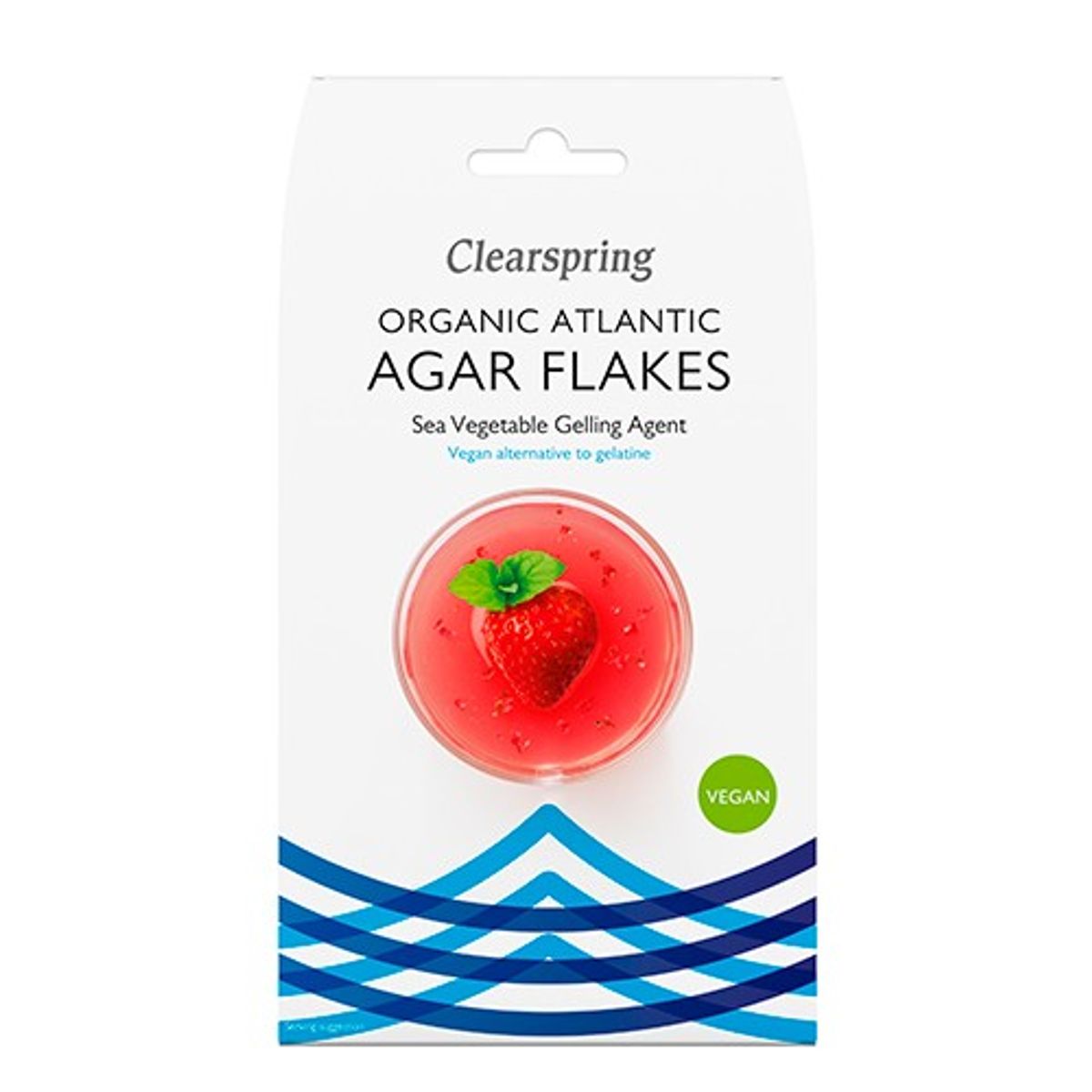 Agar flager Økologisk veg. geleringsmiddel af tang - 30 gram - Clearspring