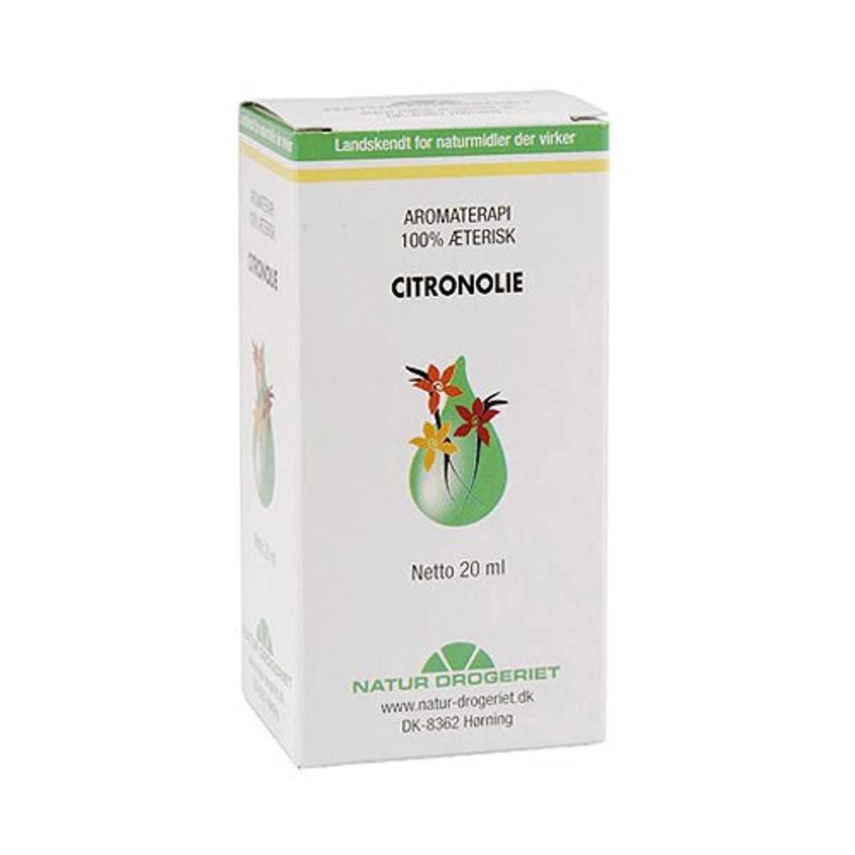 Citronelleolie æterisk - 20 ml - Natur Drogeriet