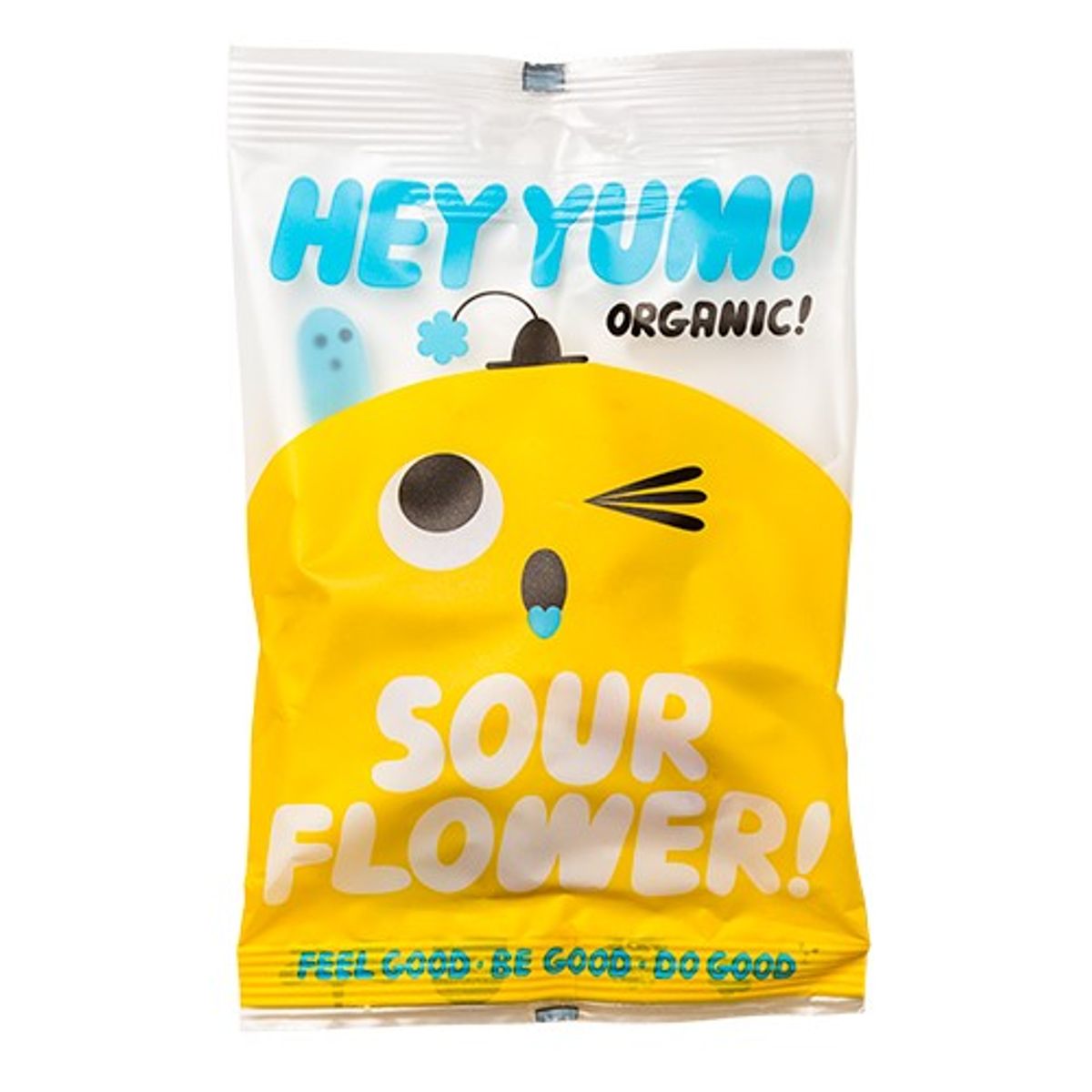 Vingummi Sour flower Økologisk - 100 gram - Hey Yum