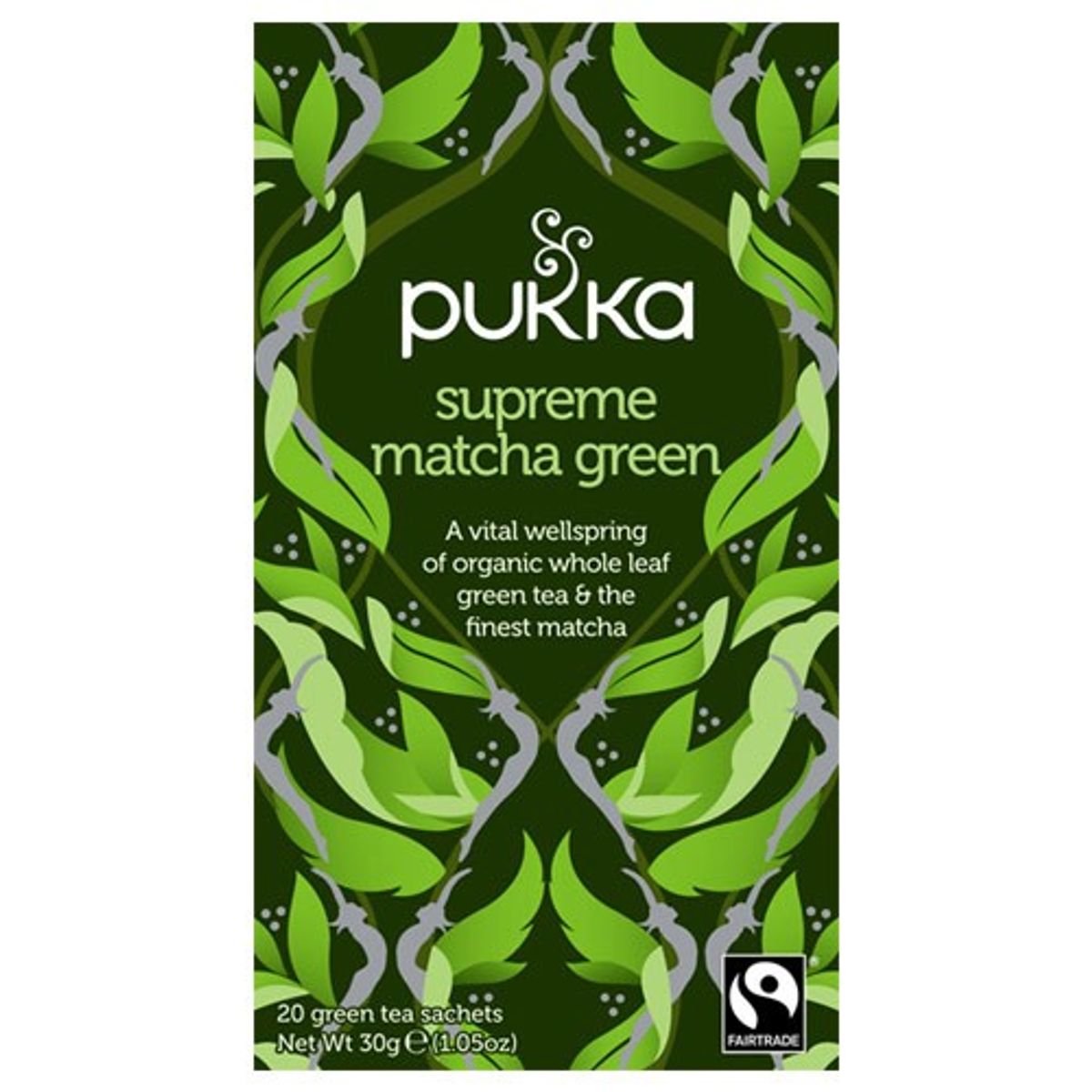 Supreme Green Matcha te Økologisk - 20 br - Pukka