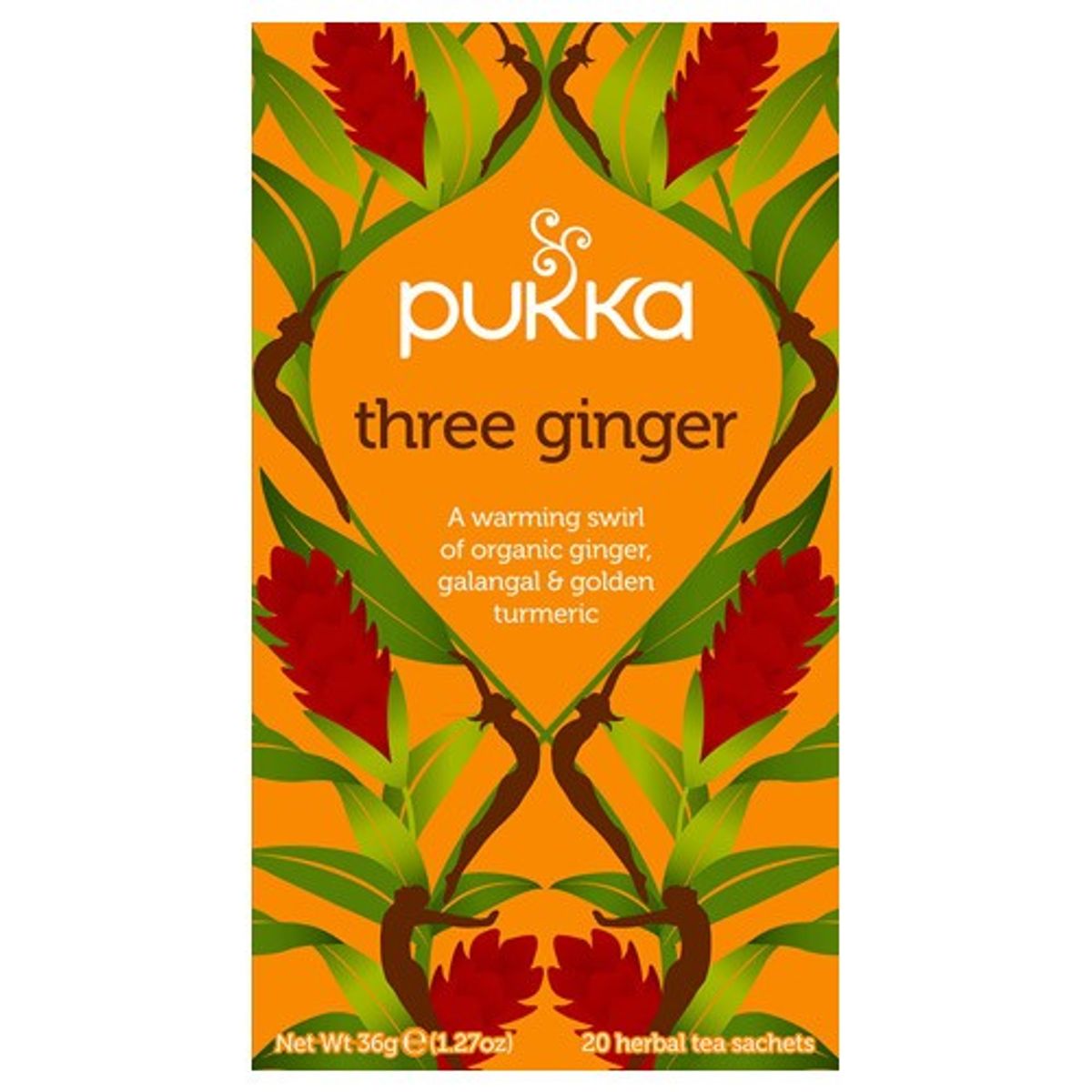 Three Ginger tea Økologisk- 20 br - Pukka