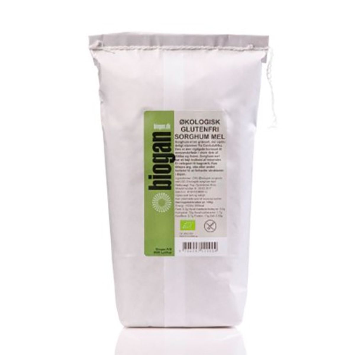 Sorghum mel Økologisk glutenfri - 1 kg - Biogan