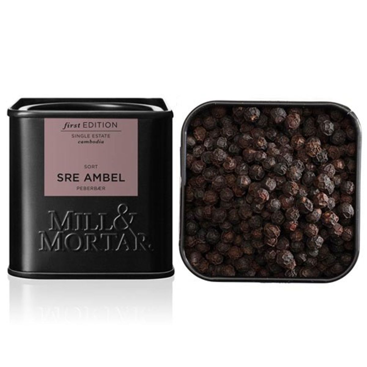 Sort peber Sre Ambel - 50 gr - Mill & Mortar