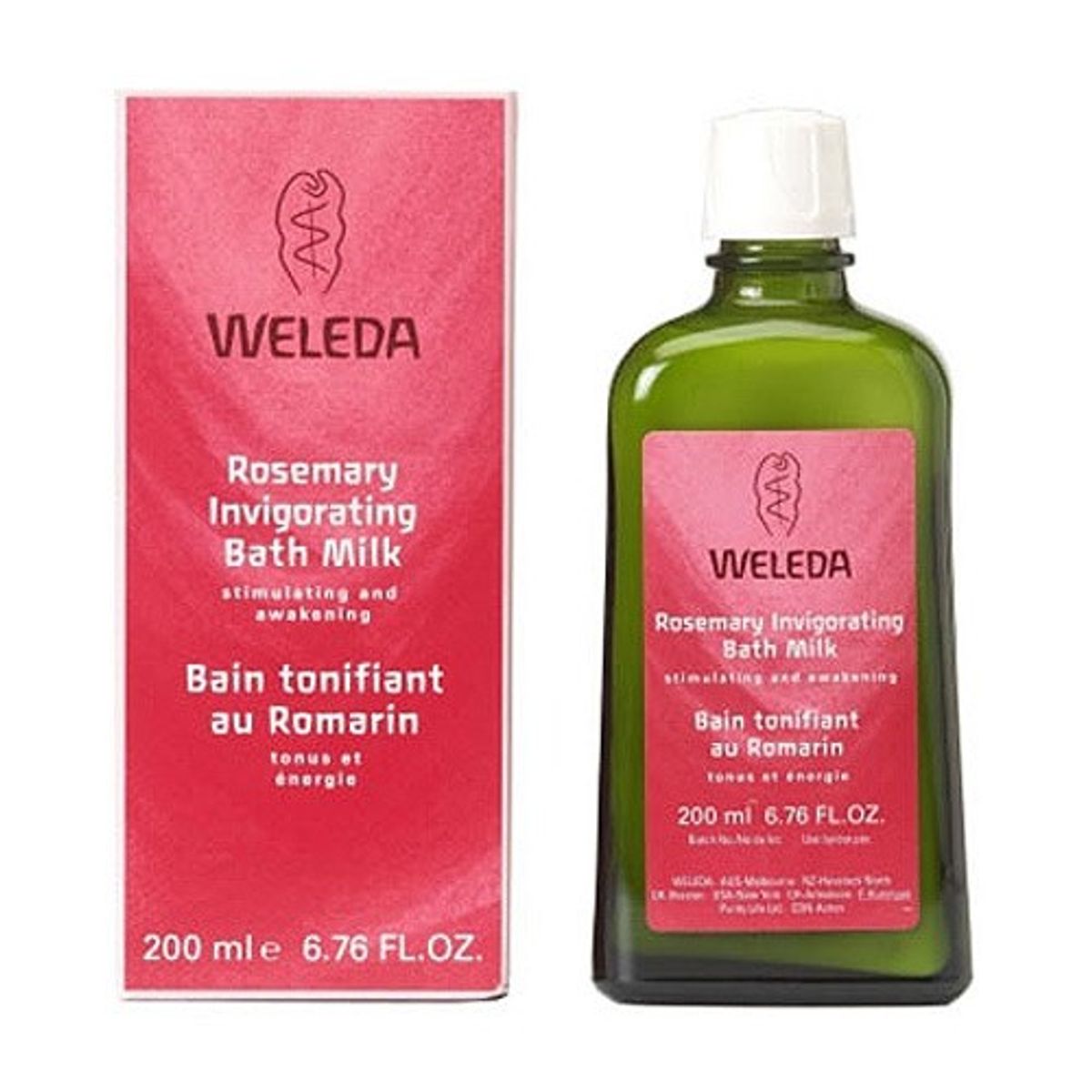 Bath Milk Invigorating Rosemary - 200 ml - Weleda