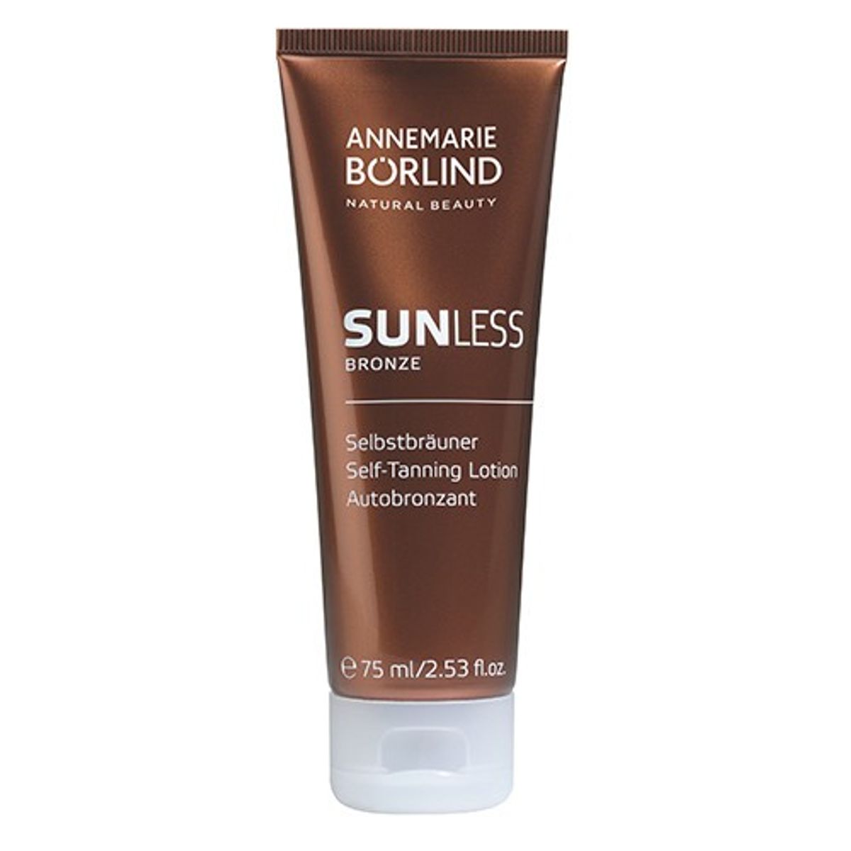 SUN Sunless Bronze Self Tanning Lotion Annemarie Börlind - 75 ml