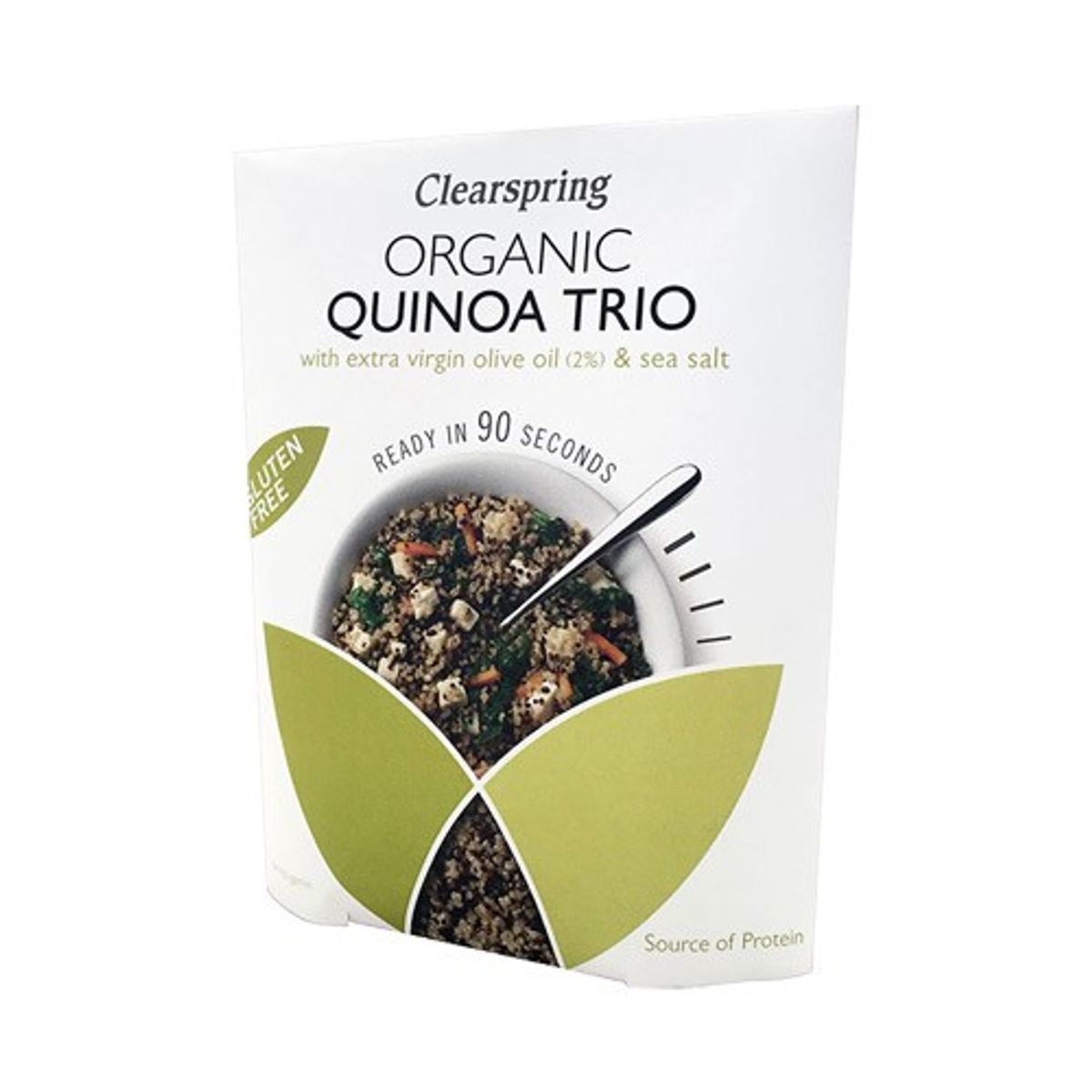 Quinoa trio m. olivenolie & havsalt Økologisk - 250 gram - Clearspring