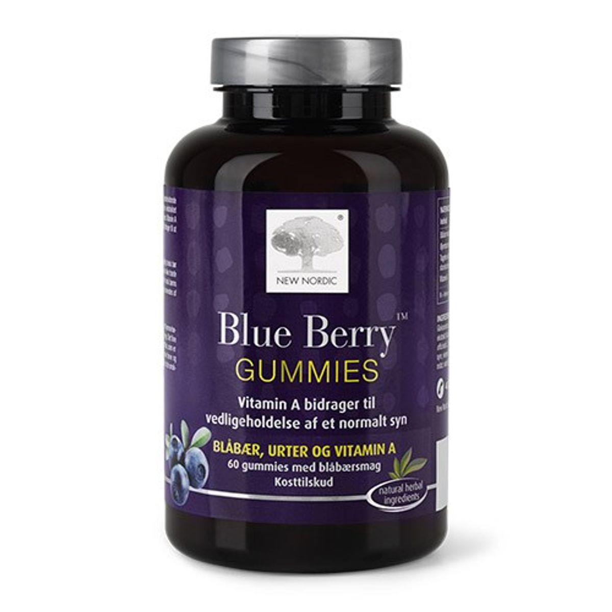 Blue Berry gummies - 60 styk - New Nordic