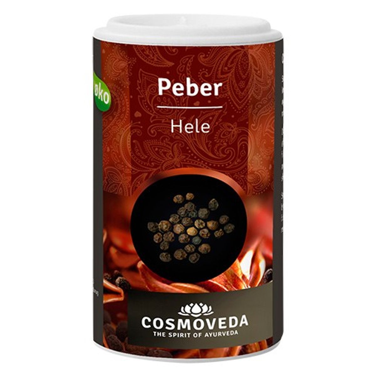 Peber hel Økologisk - 35 gram - Cosmoveda