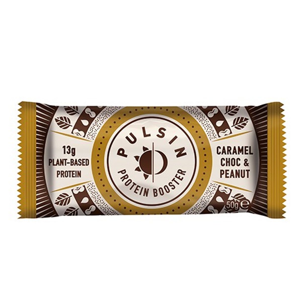 Proteinbar Caramel Choc & Peanut, Pulsin - 50 gram - Pulsin