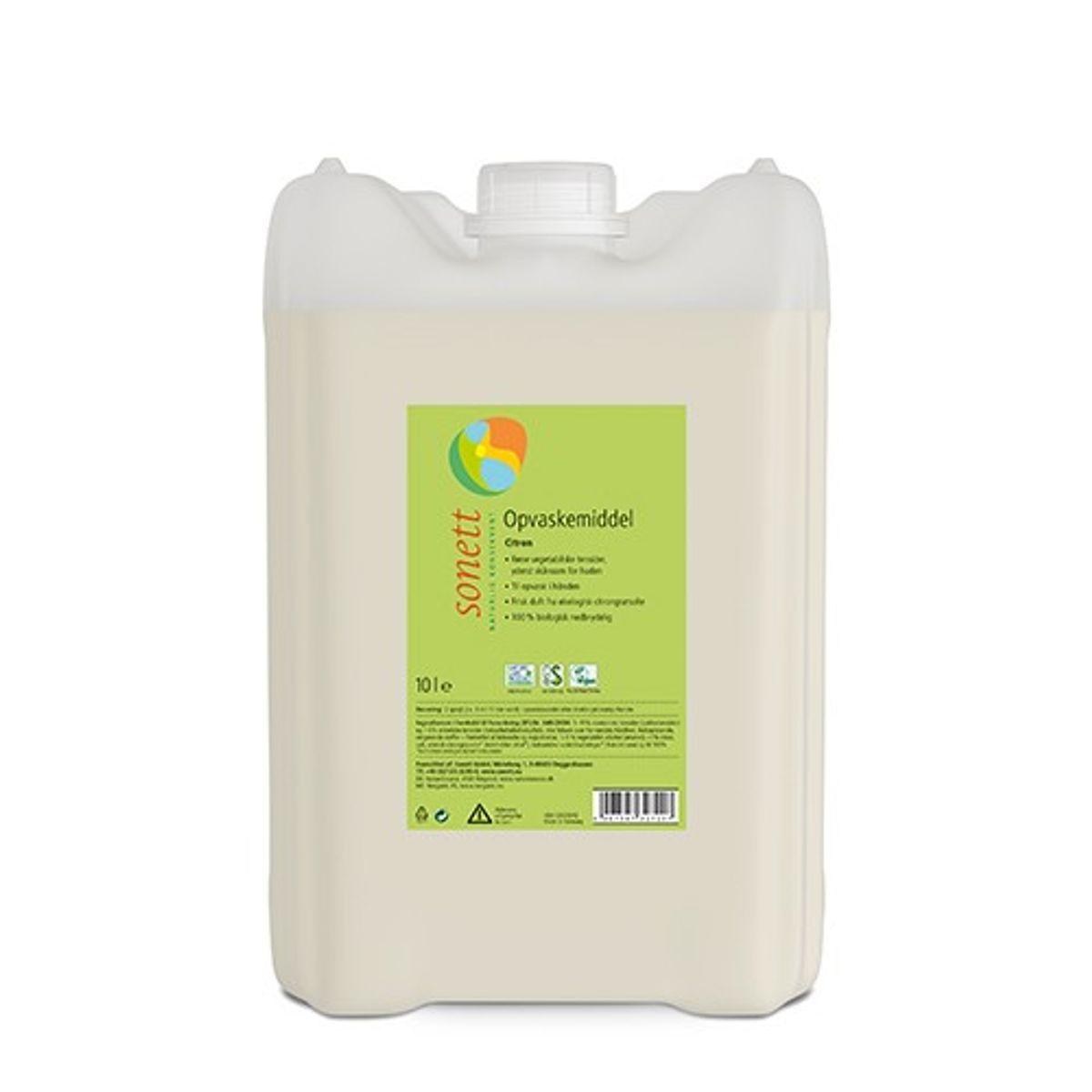 Opvaskemiddel citron - 10 liter - Sonett