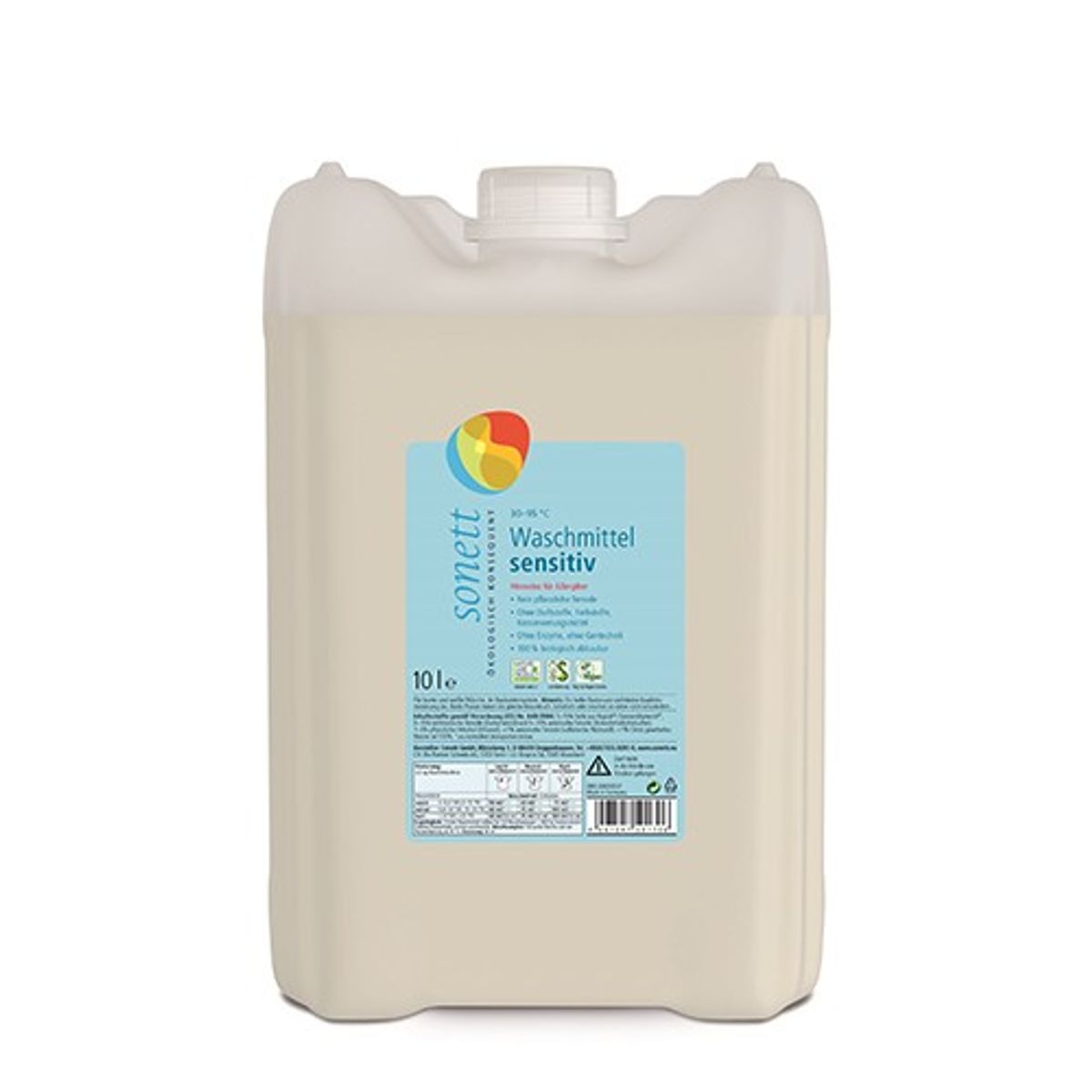 Vaskemiddel flydende neutral - 10 liter - Sonett