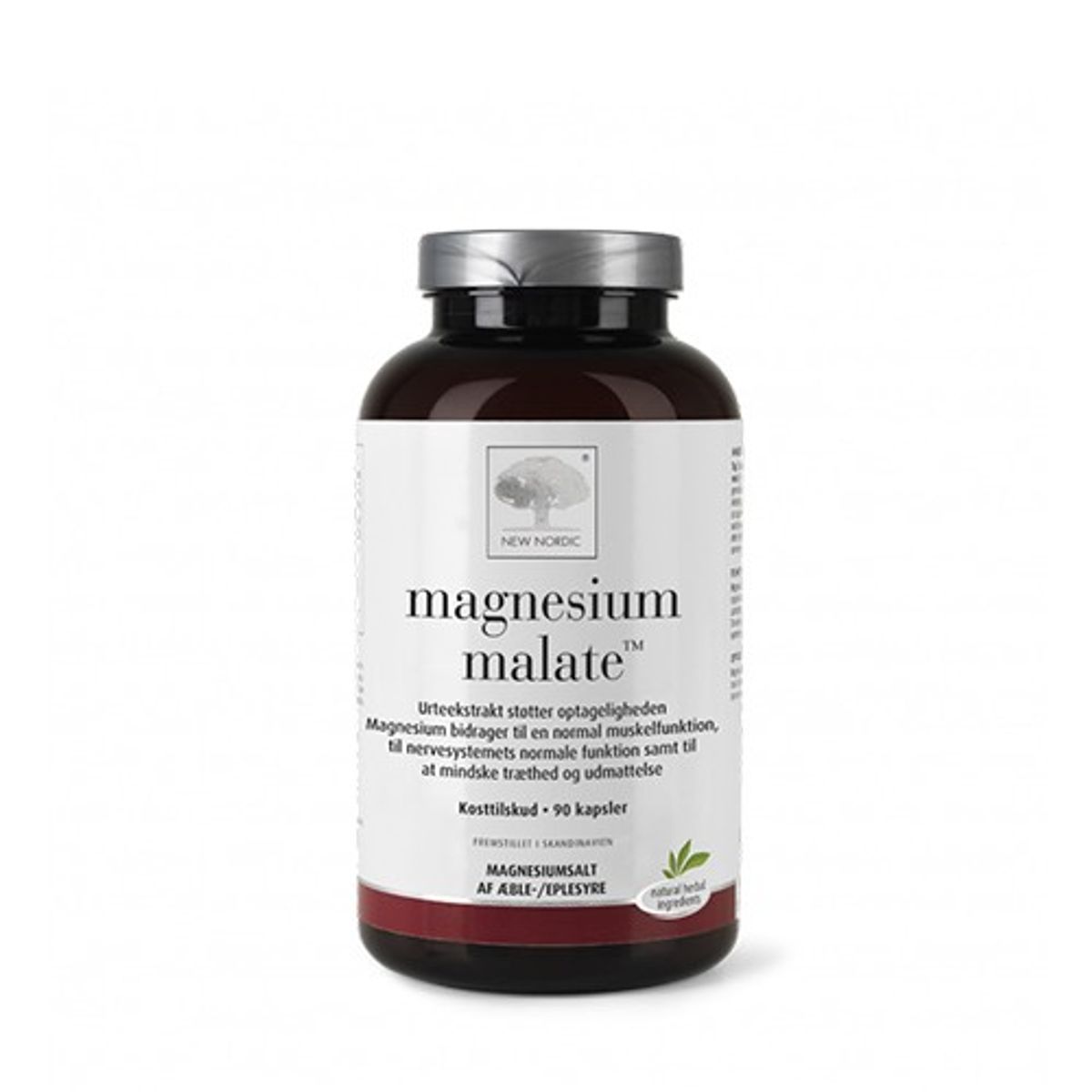 Magnesium Malate - 90 kapsler - New Nordic