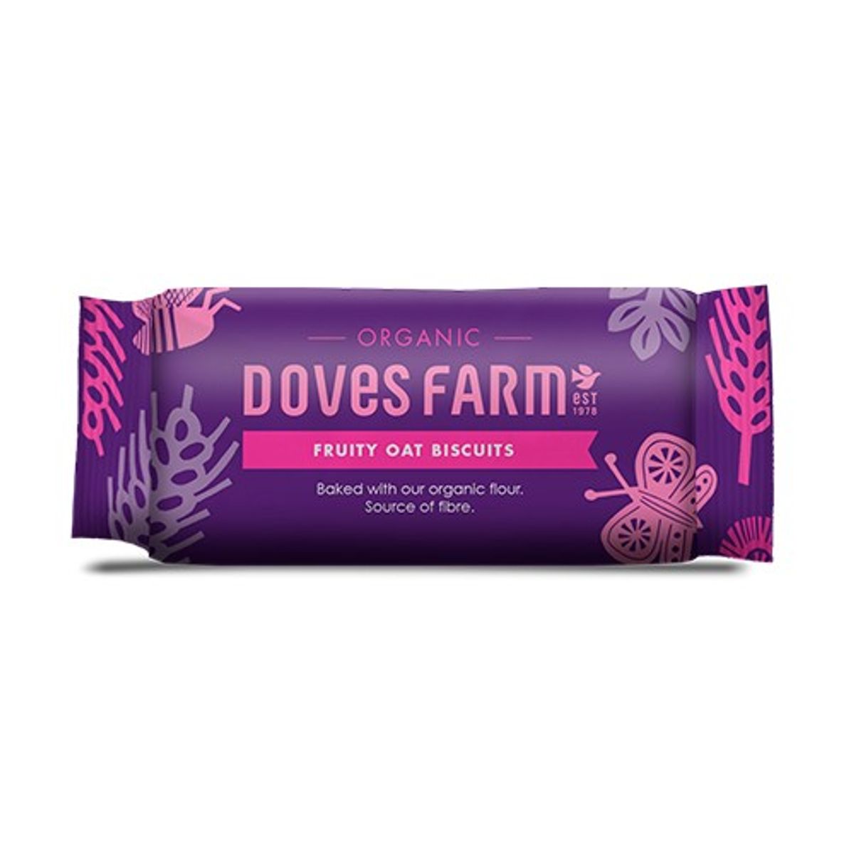 Frugt & havre kiks Økologisk - 200 gram - Doves - Mindst holdbar til : 30-04-2025