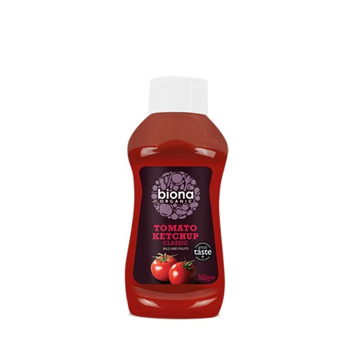 Ketchup (squeezy) Økologisk - 560 gram - Biona Organic