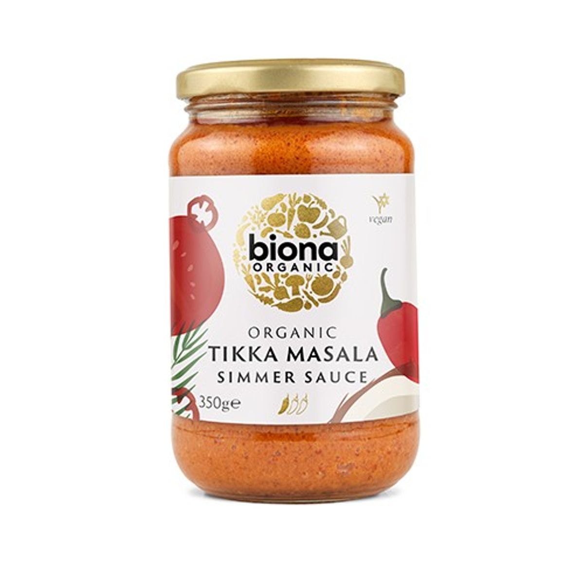 Tikki Masala simre sovs Økologisk - 350 gram - Biona Organic