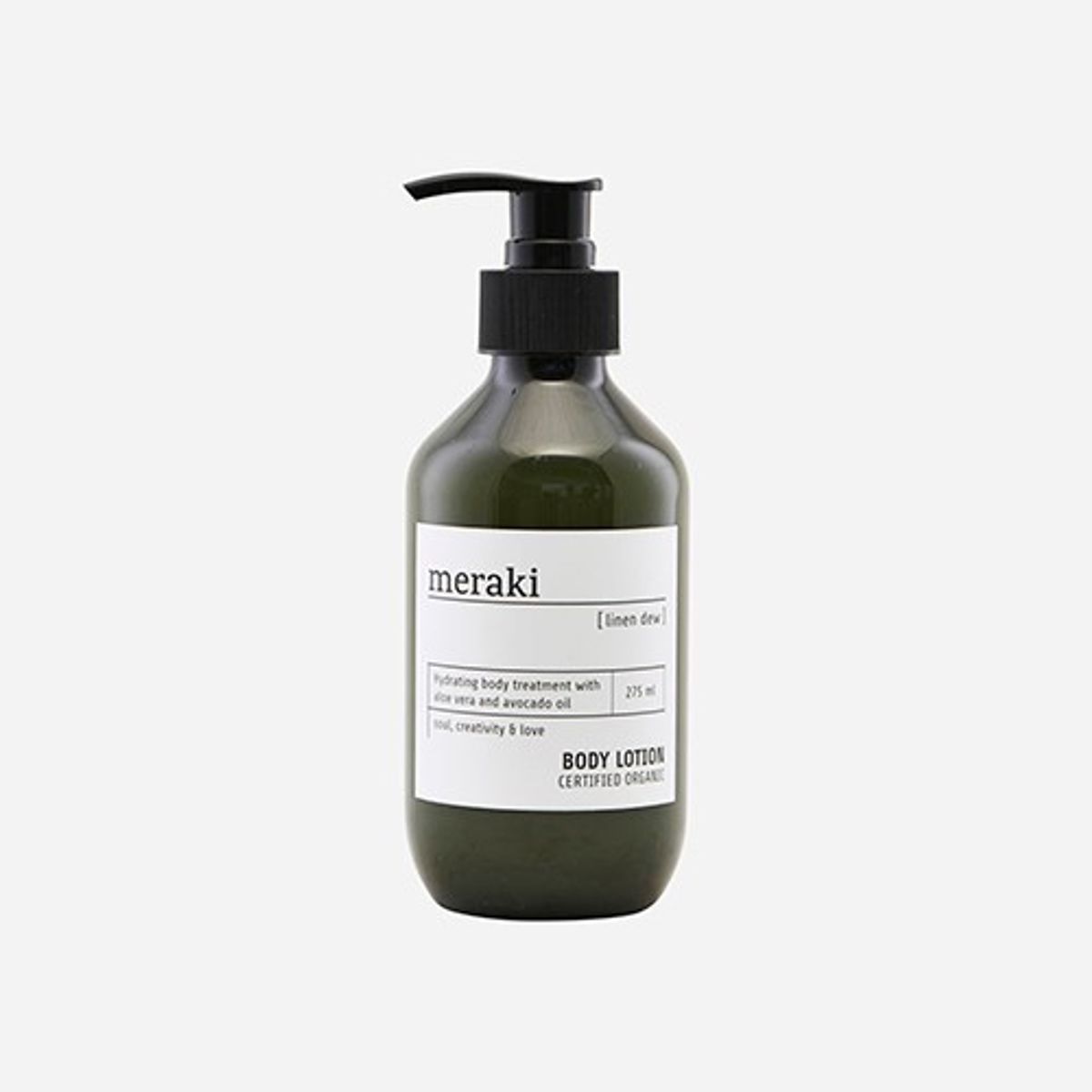 Body lotion, Linen dew - 275 ml - Meraki