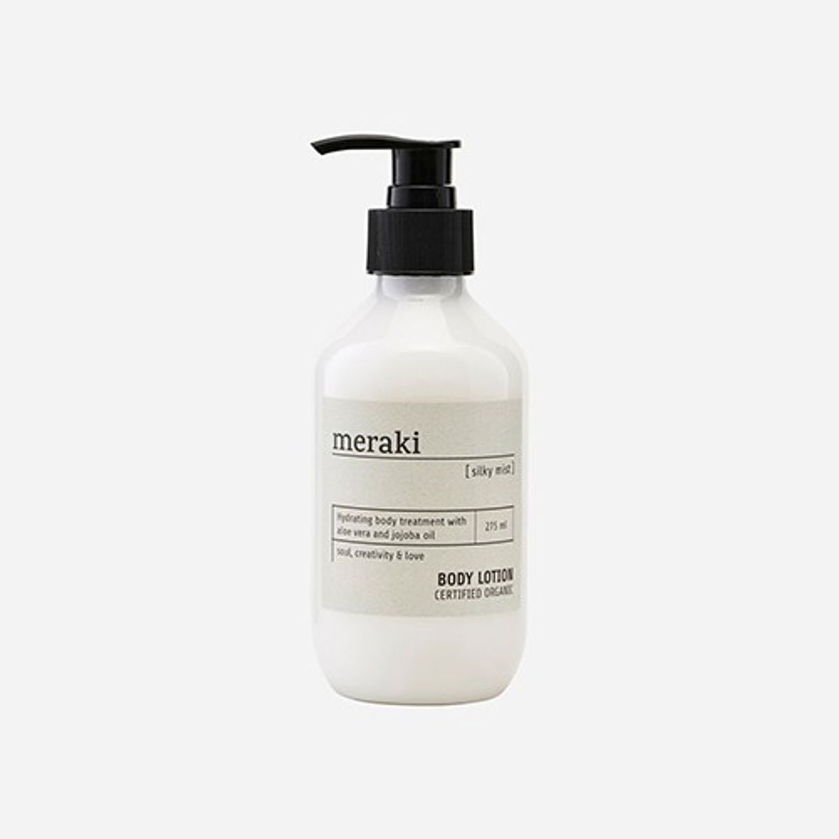 Body lotion, Silky mist - 275 ml - Meraki