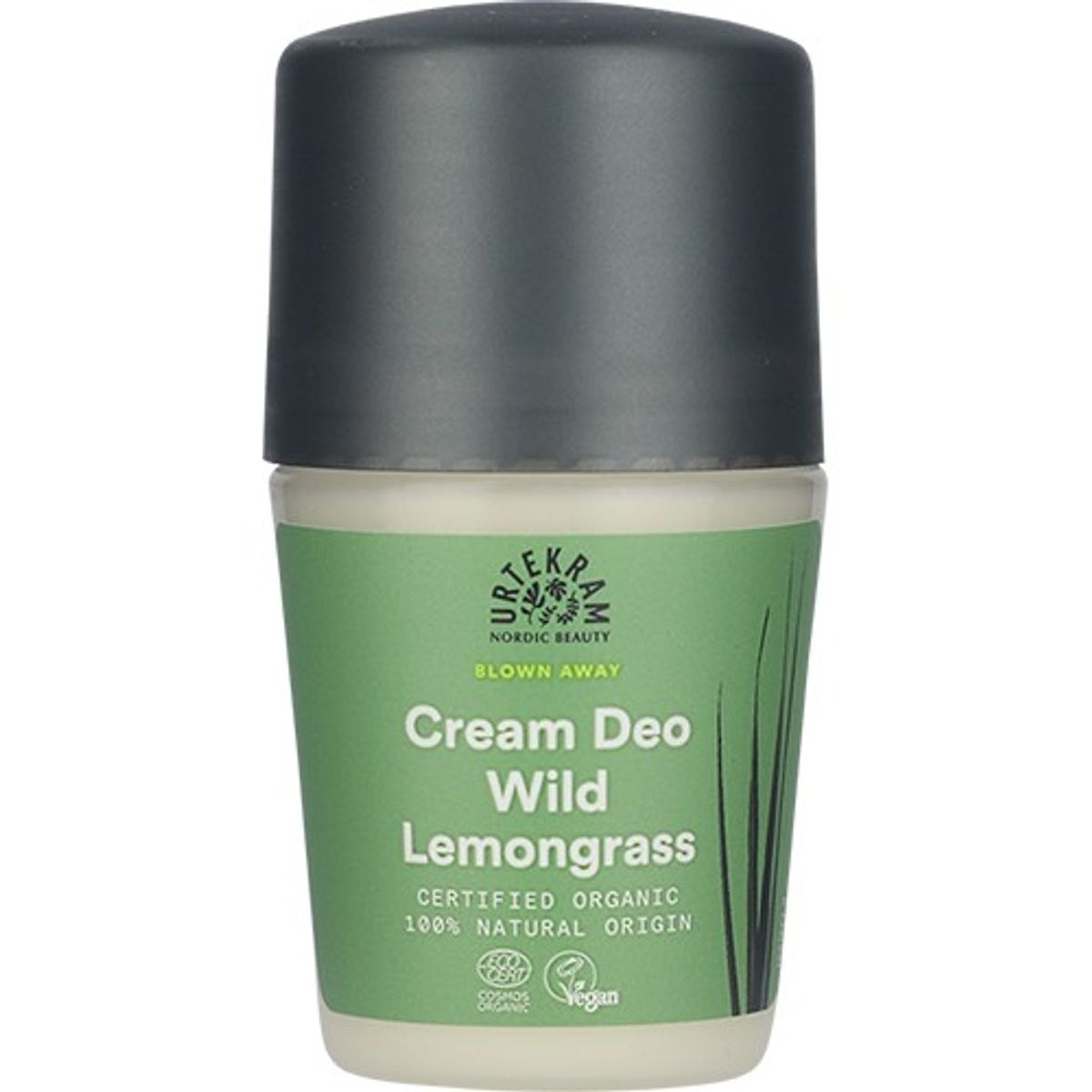 Creme deo roll on Wild Lemongrass - 50 ml - Urtekram