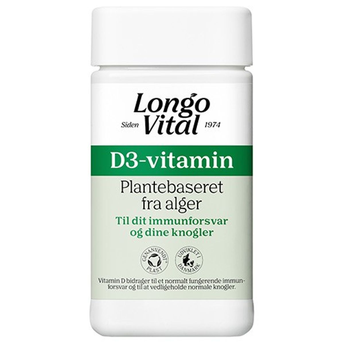 D-vitamin - 180 tabletter - Longo