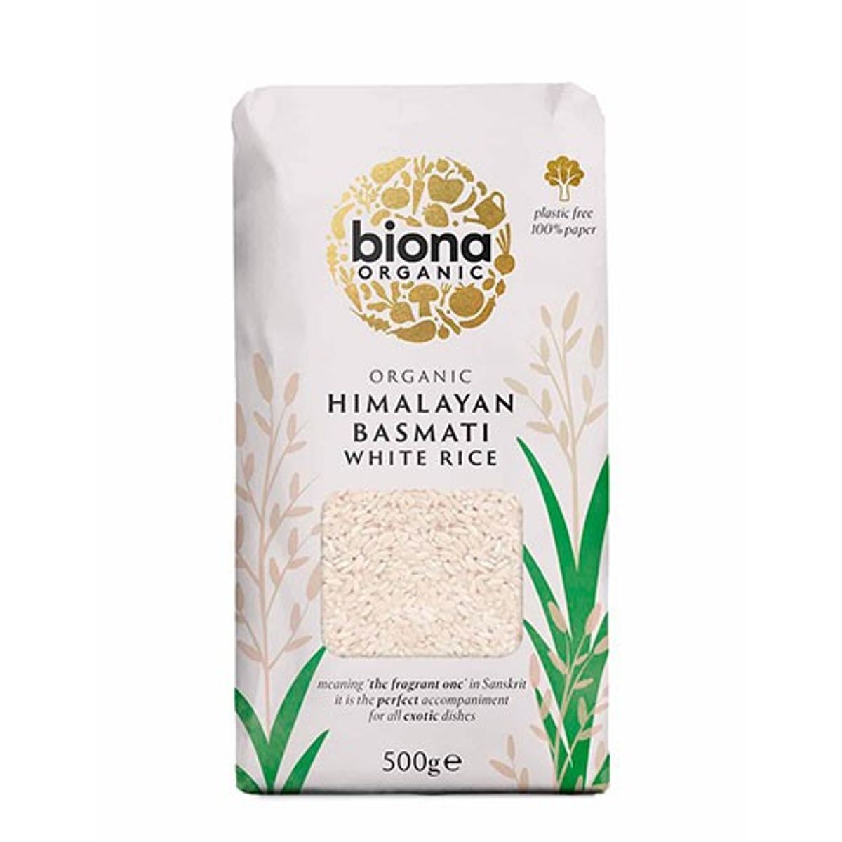 Basmati ris Økologisk - 500 gram - Biona Organic