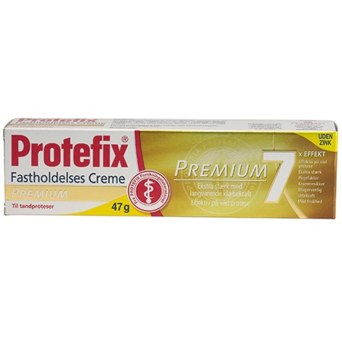 Fastholdelses creme Premium - 47 gram - Protefix