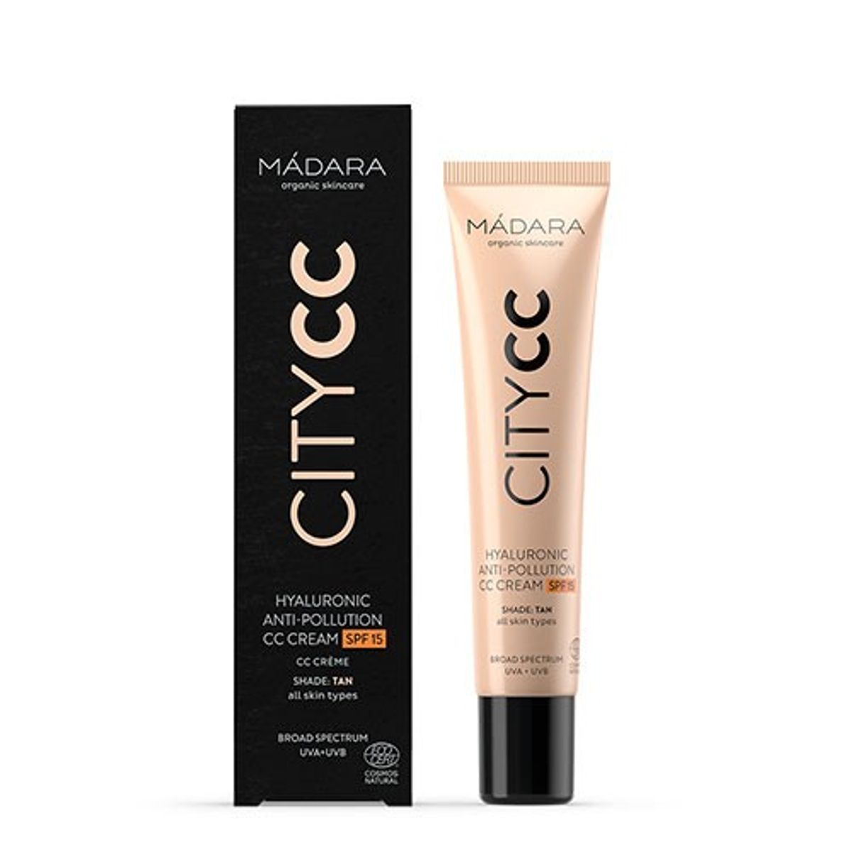 CITY CC Hyaluronic Anti-pollution CC Cream SPF 15 tan - 40 ml