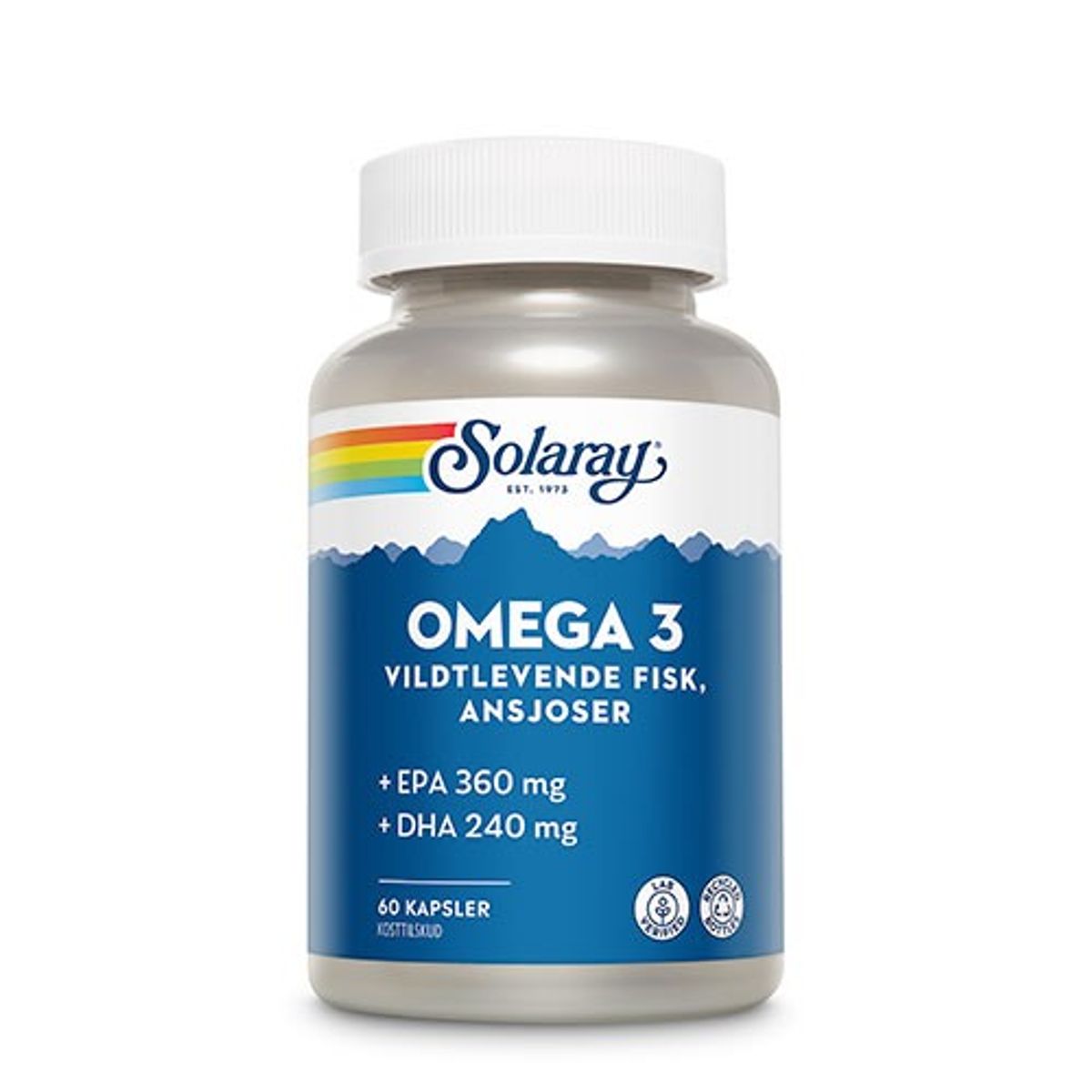 Omega 3 - 60 kapsler