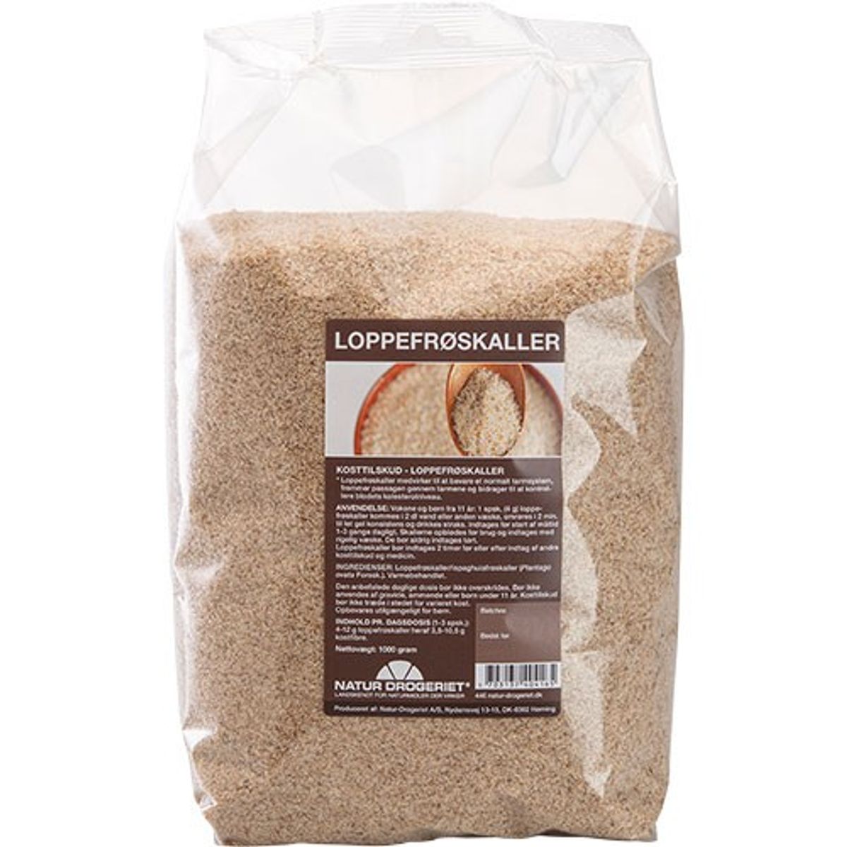 Loppefrøskaller - 1 kg - Natur-Drogeriet