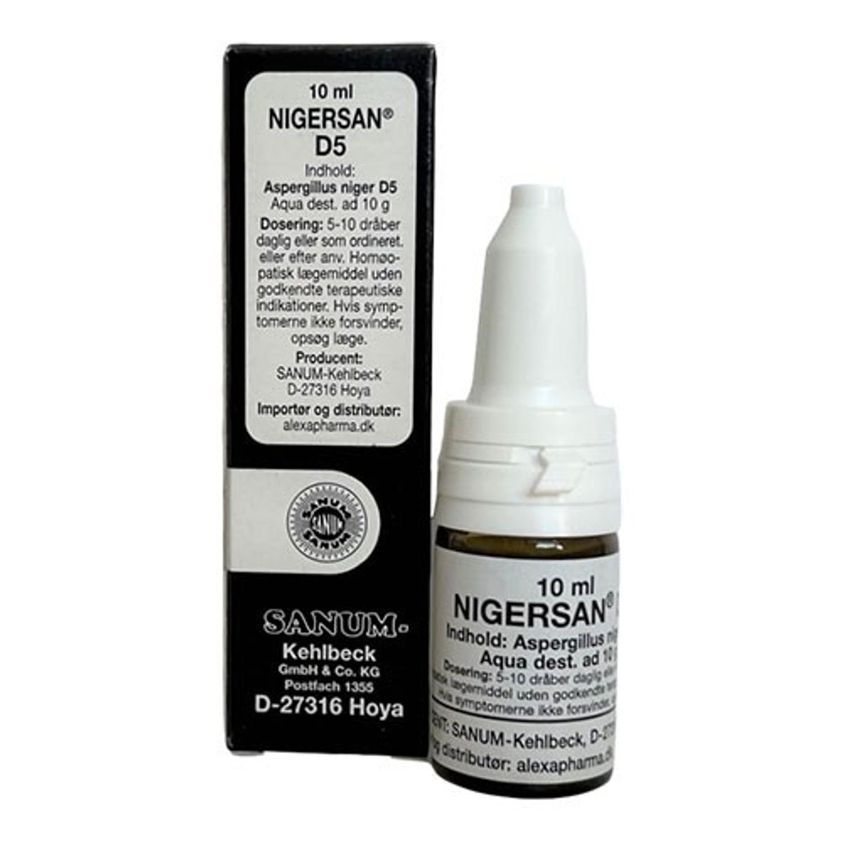 Nigersan dråber D5 - 10 ml - Sanum-Kehlbeck