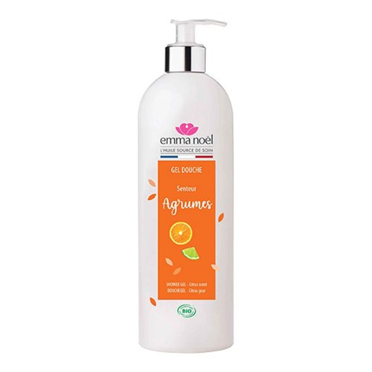 Showergel Citrus - 1 liter - Emma Nöel