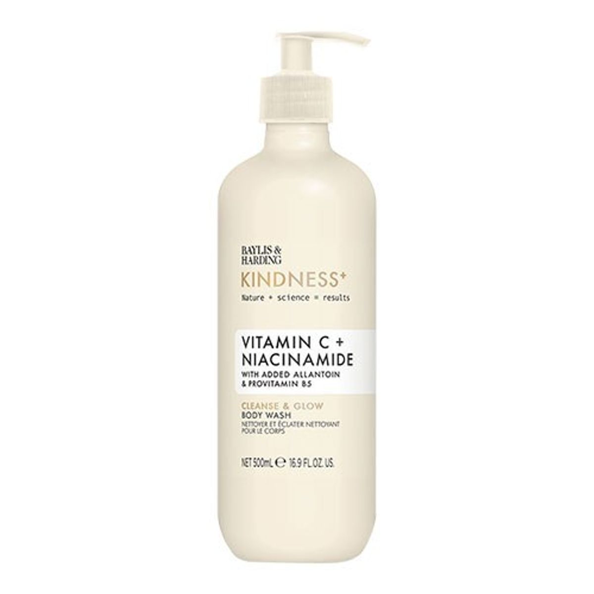 Vitamin C + Nicamide Body Wash Vegansk - 500 ml - Baylis & Harding Kidness+