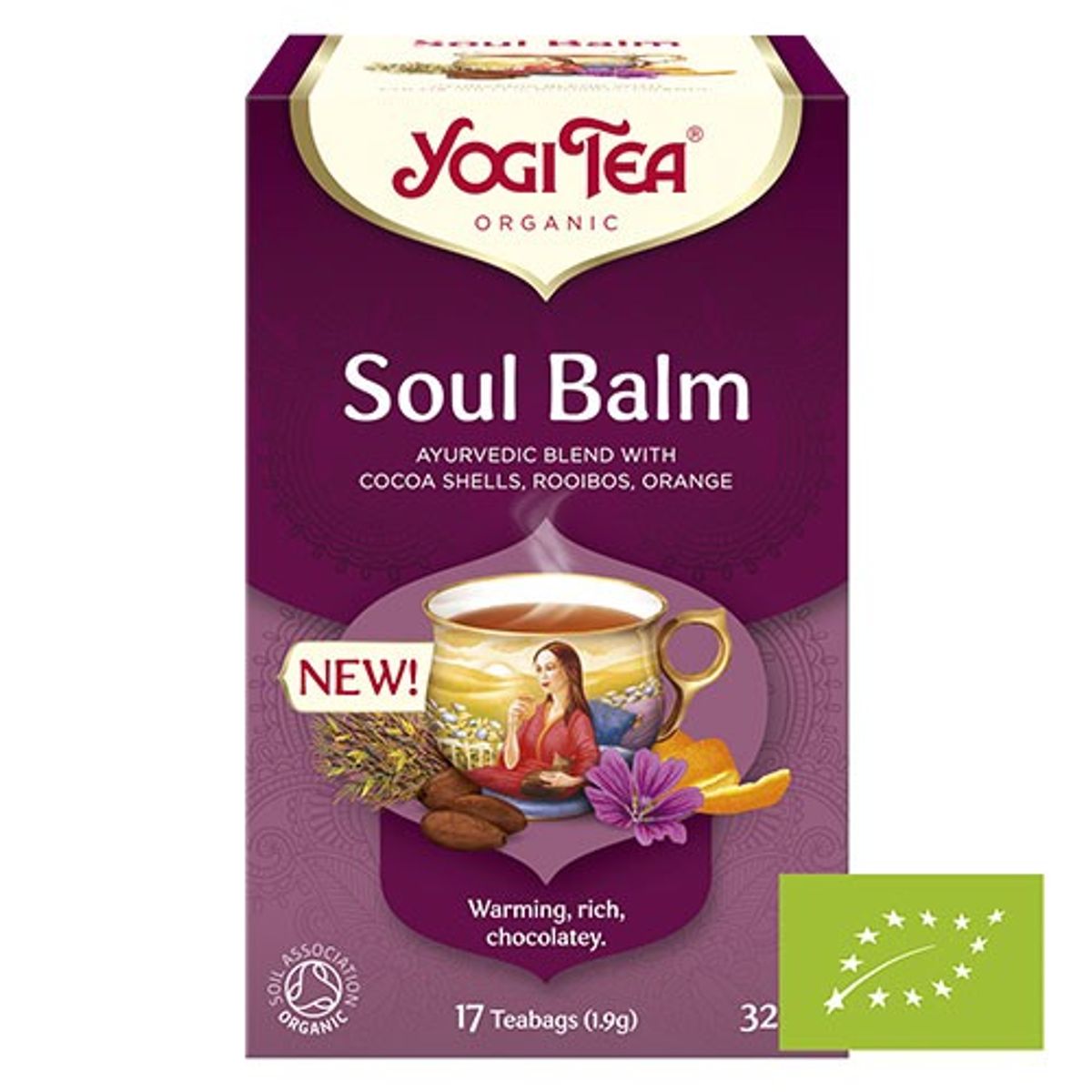 Yogi Tea Soul Balm Økologisk - 17 breve