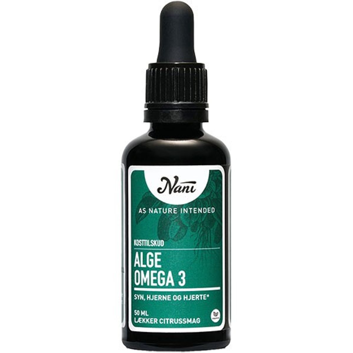 Alge Omega 3 dråber med citrussmag - 50 ml