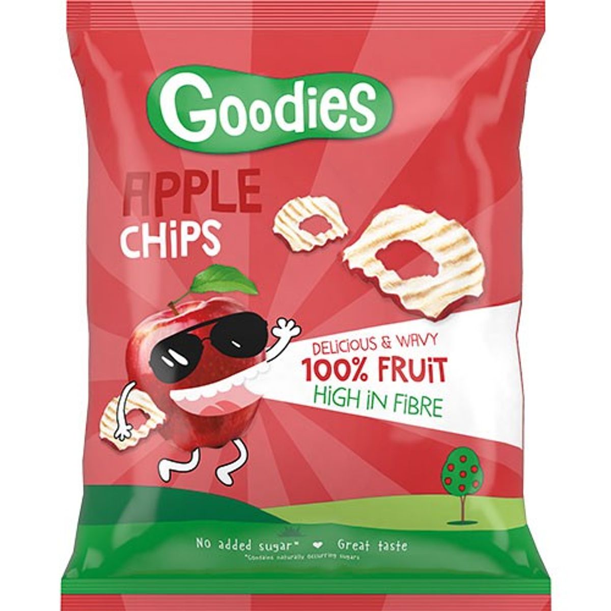 Goodies Apple chips - 15 gram