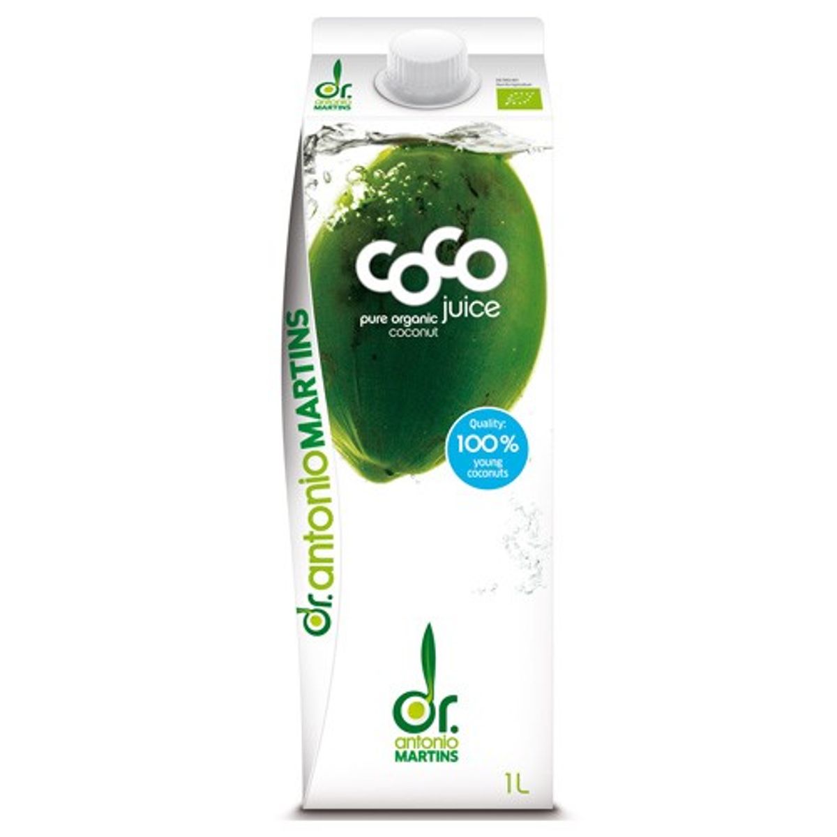 Coco Juice Økologisk - 1 ltr . Dr. Martins