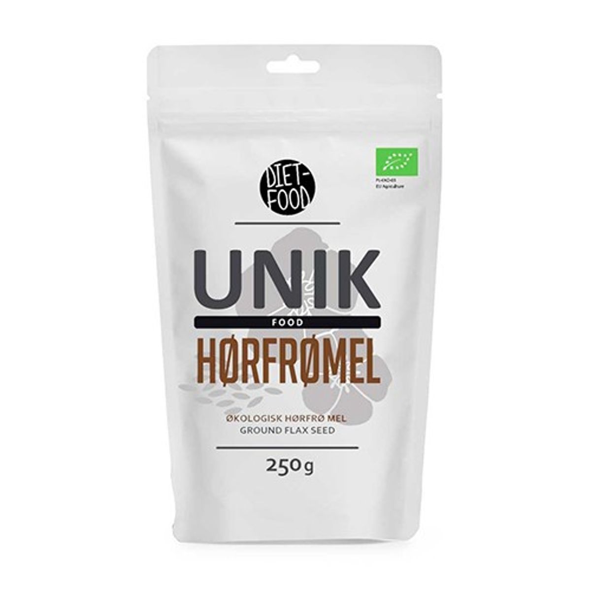 Hørfrømel Økologisk - 250 gram - Diet Food