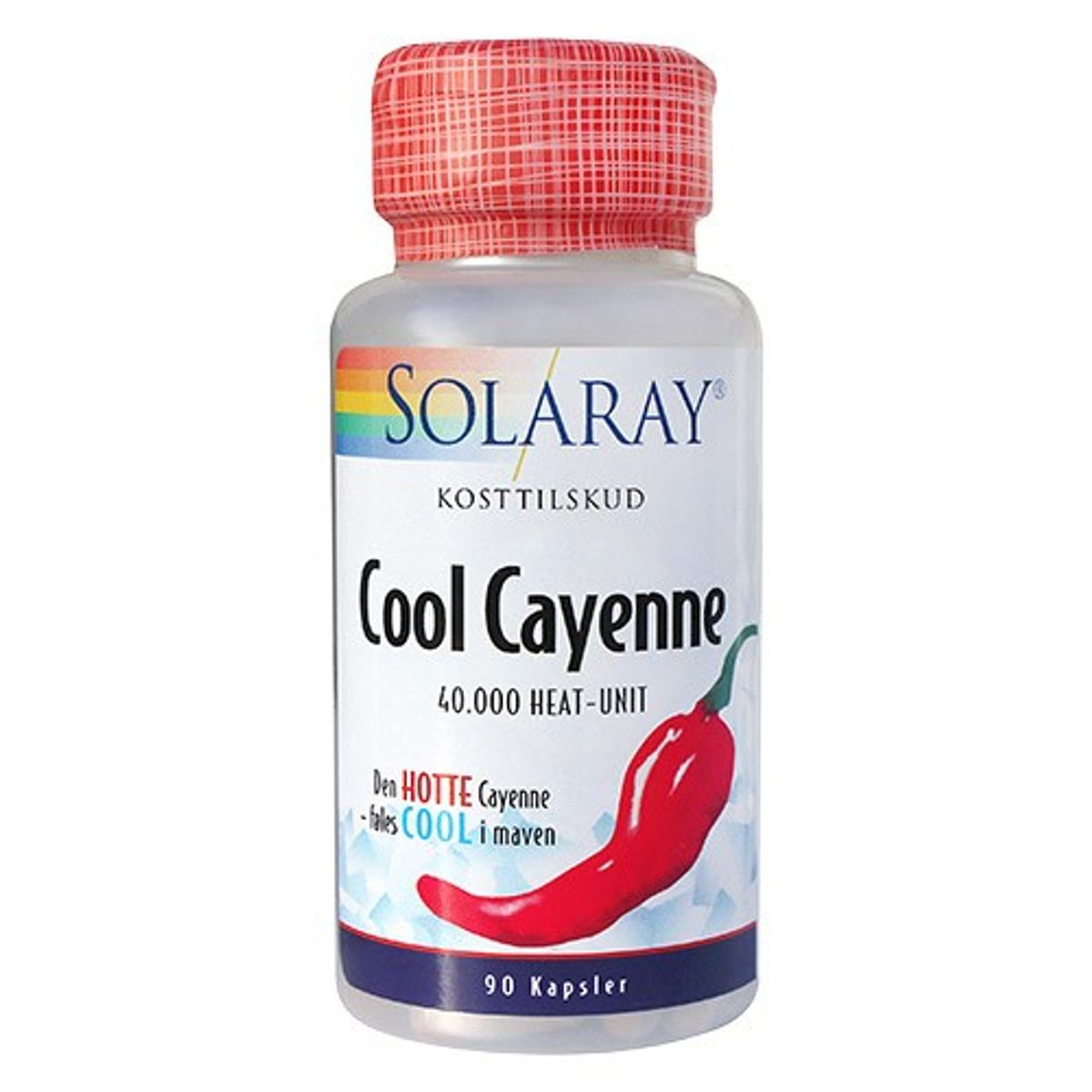 Cool Cayenne 300 mg - 90 kapsler - Solaray