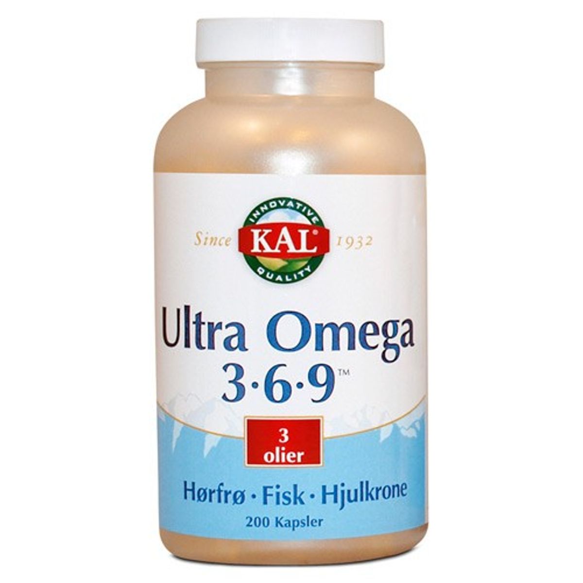 Ultra Omega 3-6-9 - 200 kap - Natur Energi