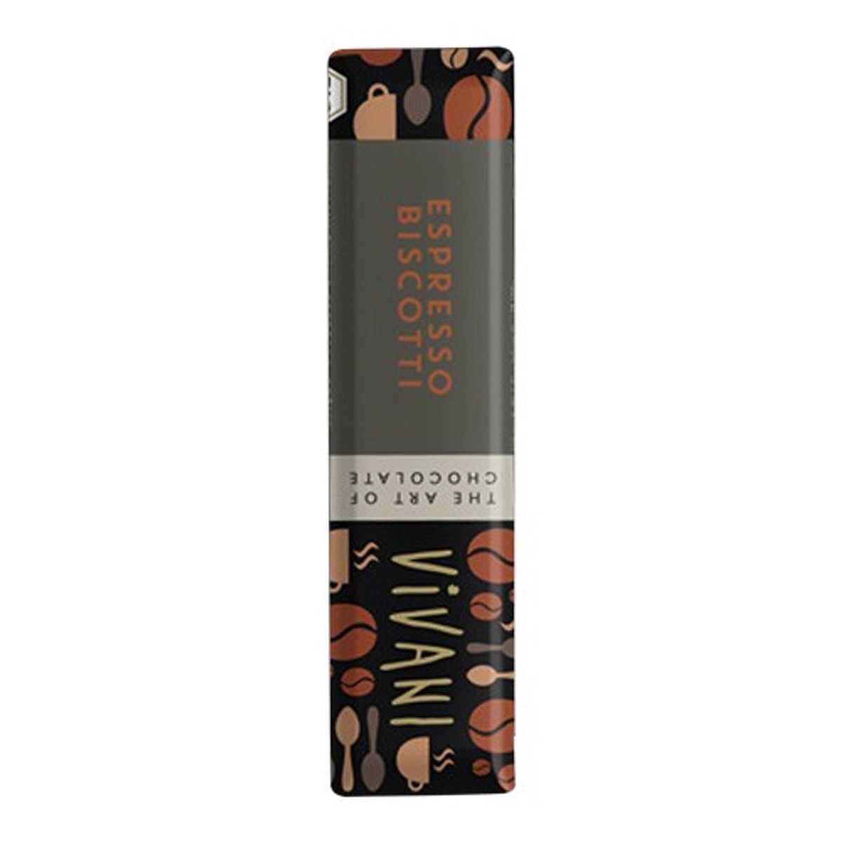 Vivani espresso biscotti bar Økologisk - 40 gr - Coala's Naturprodukter